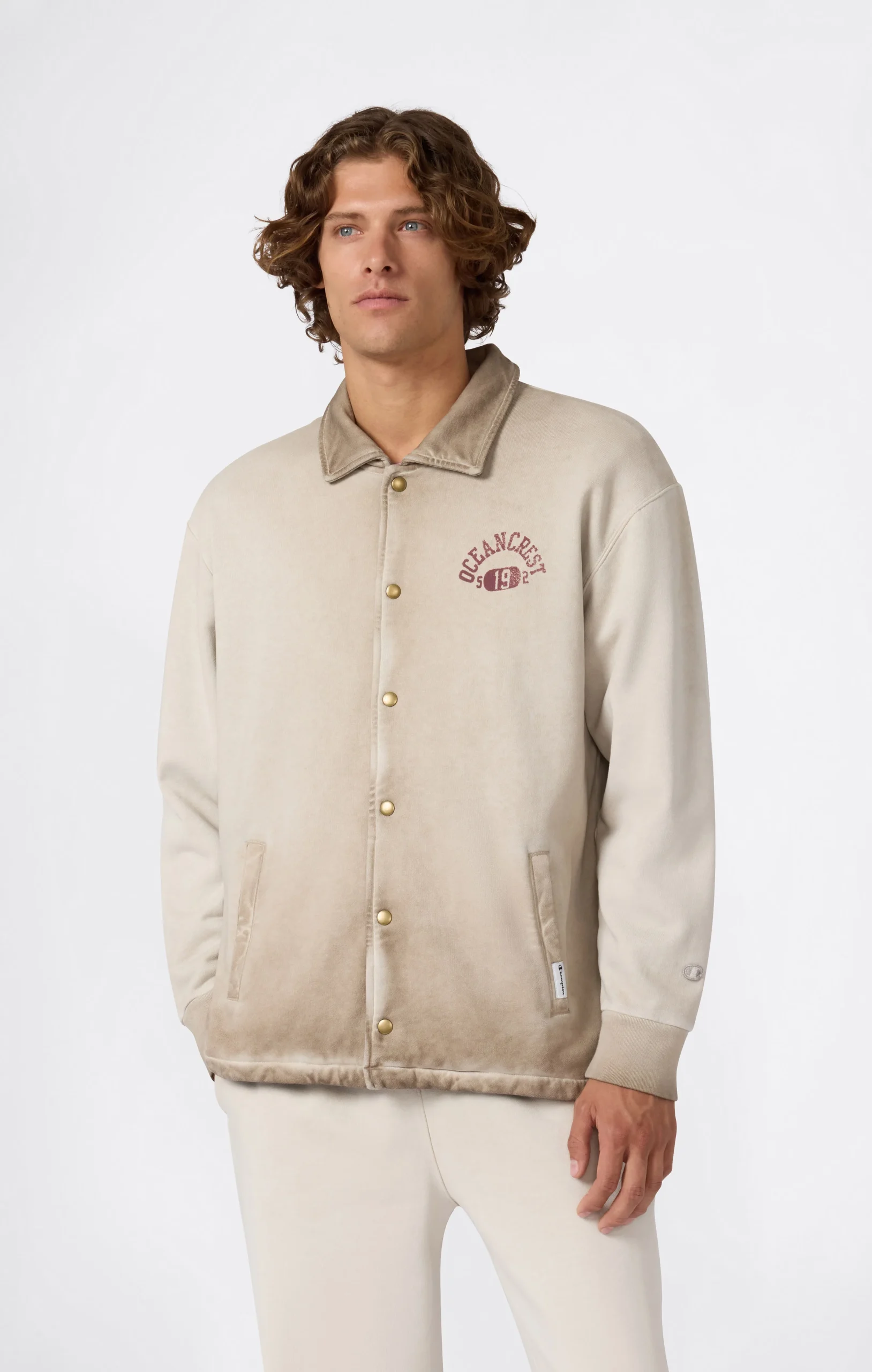Men’s Wached Coach Jacket Loose Fit Time Capsule