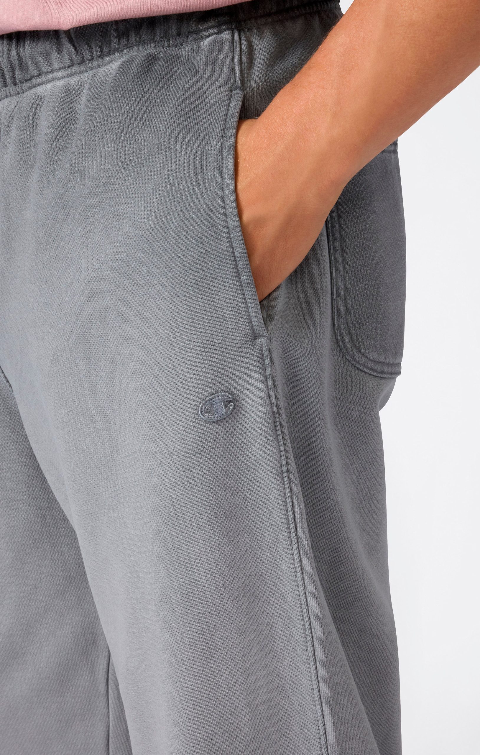 Men’s Washed Elastic Cuff Loose Fit Joggers Time Capsule - Imagen 3