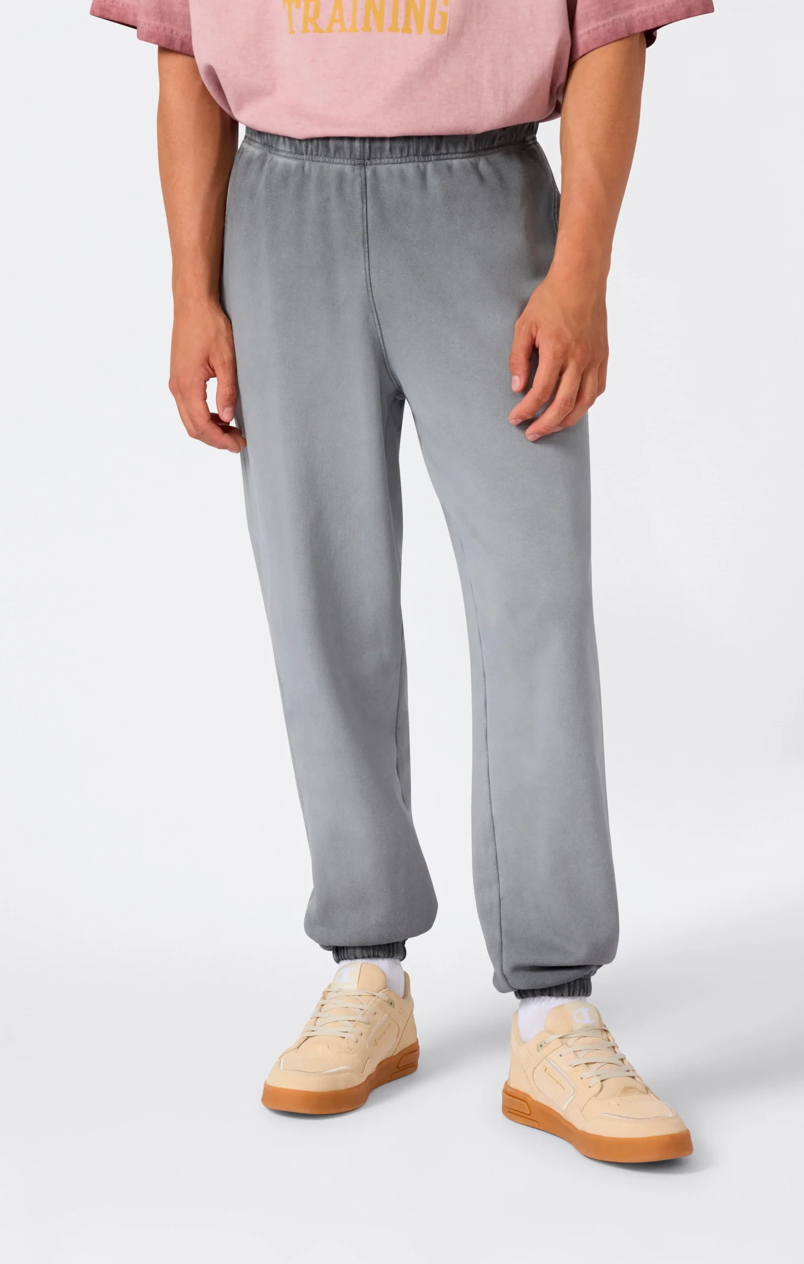 Men’s Washed Elastic Cuff Loose Fit Joggers Time Capsule