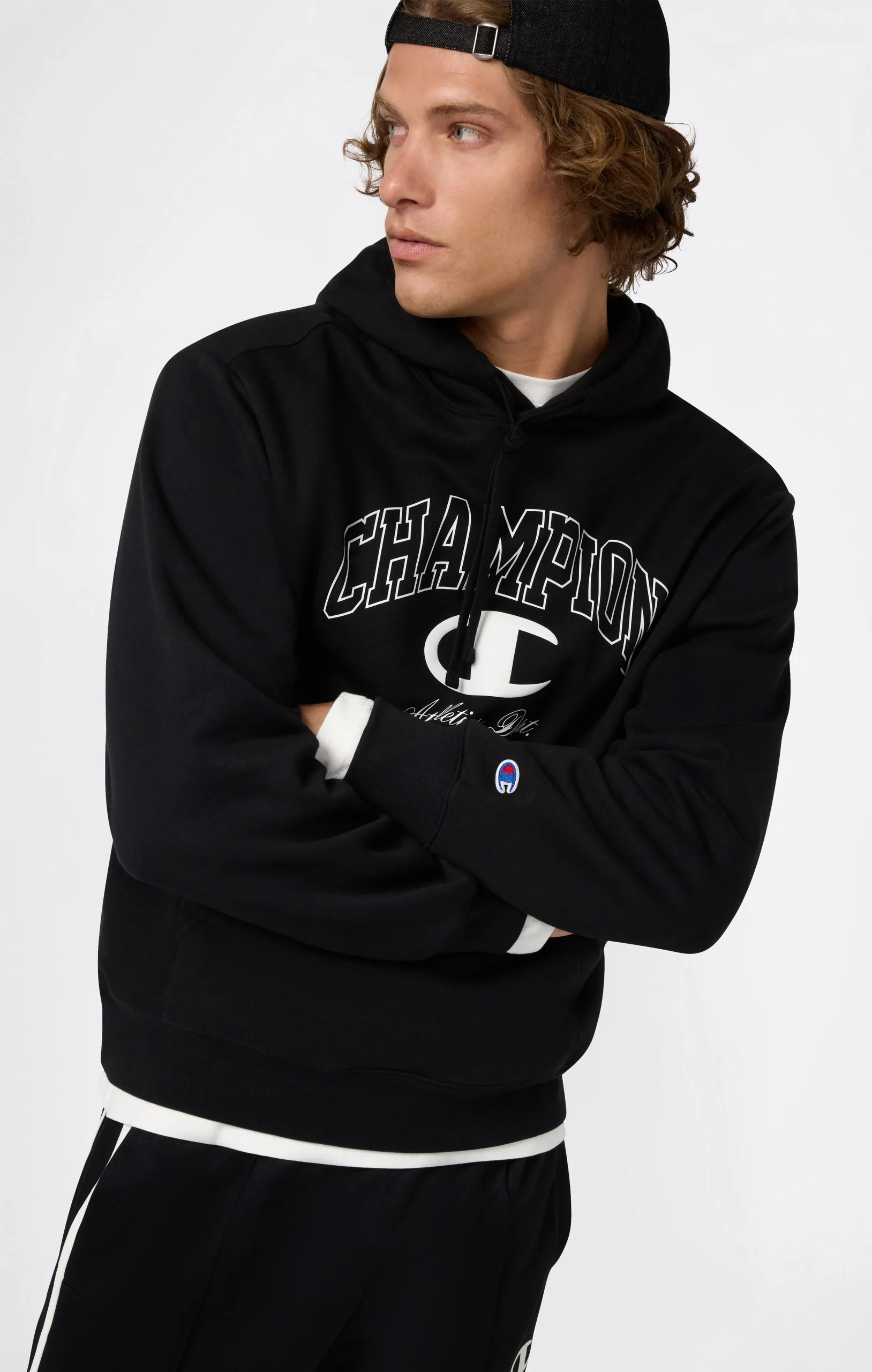 Men’s Fleece Hoodie Street Varsity - Imagen 5