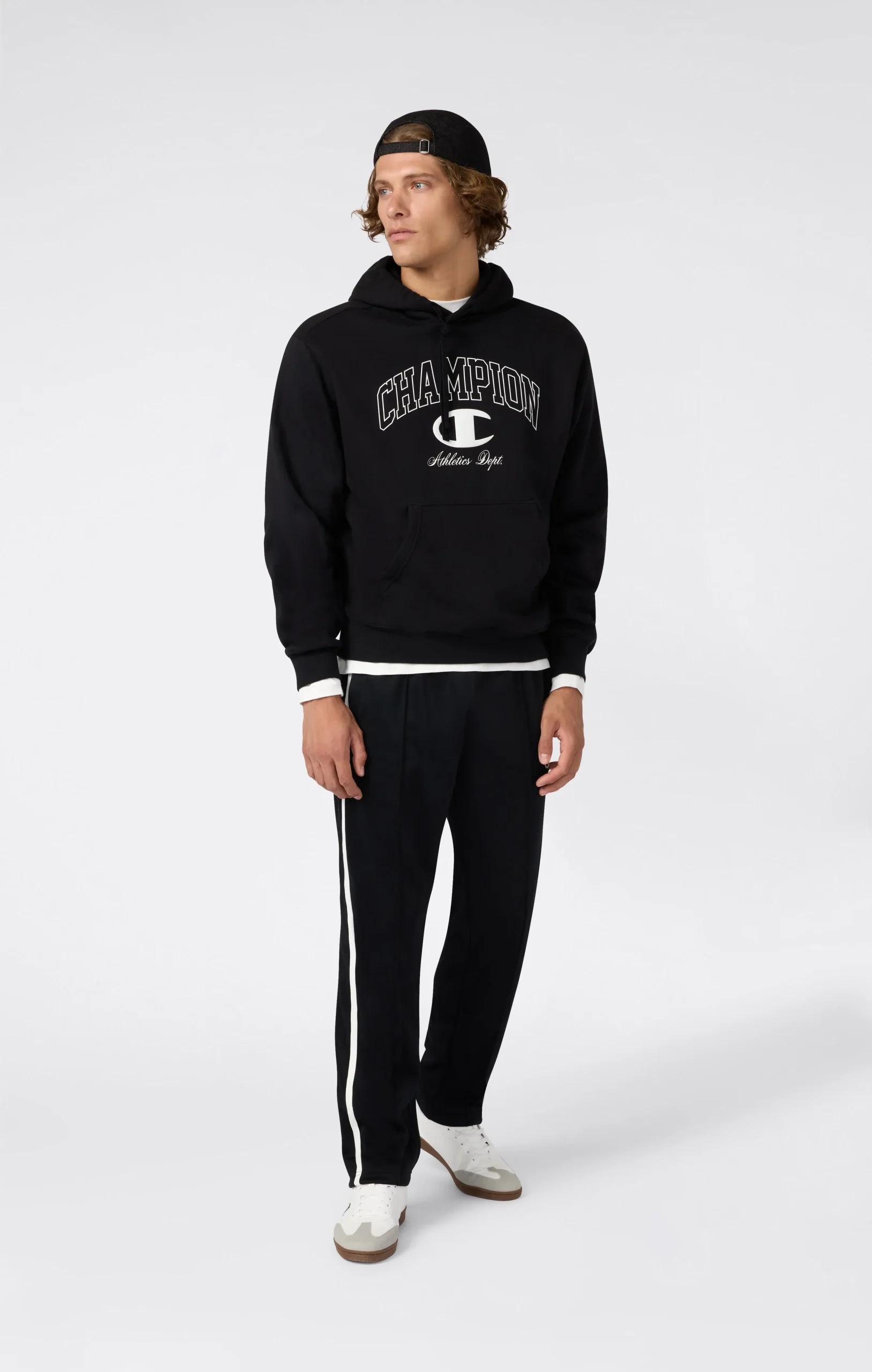 Men’s Fleece Hoodie Street Varsity - Imagen 3