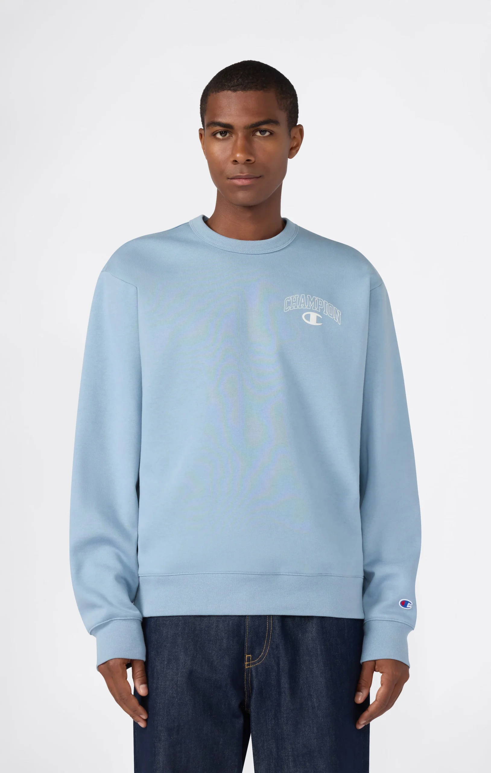 Men’s Fleece Crewneck Sweatshirt Street Varsity