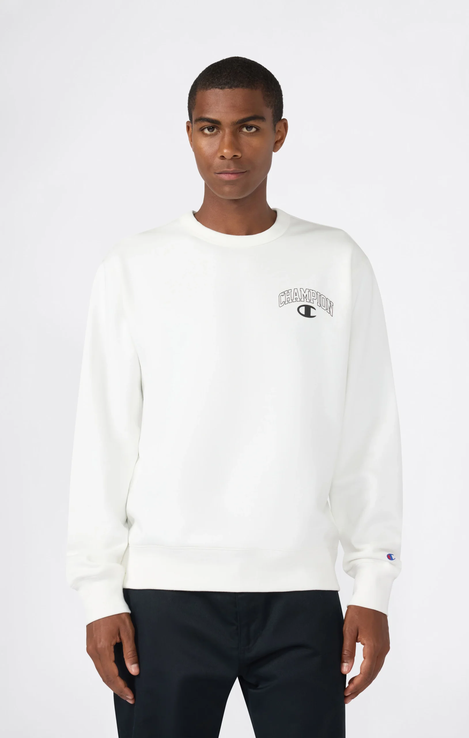 Men’s Fleece Crewneck Sweatshirt Street Varsity