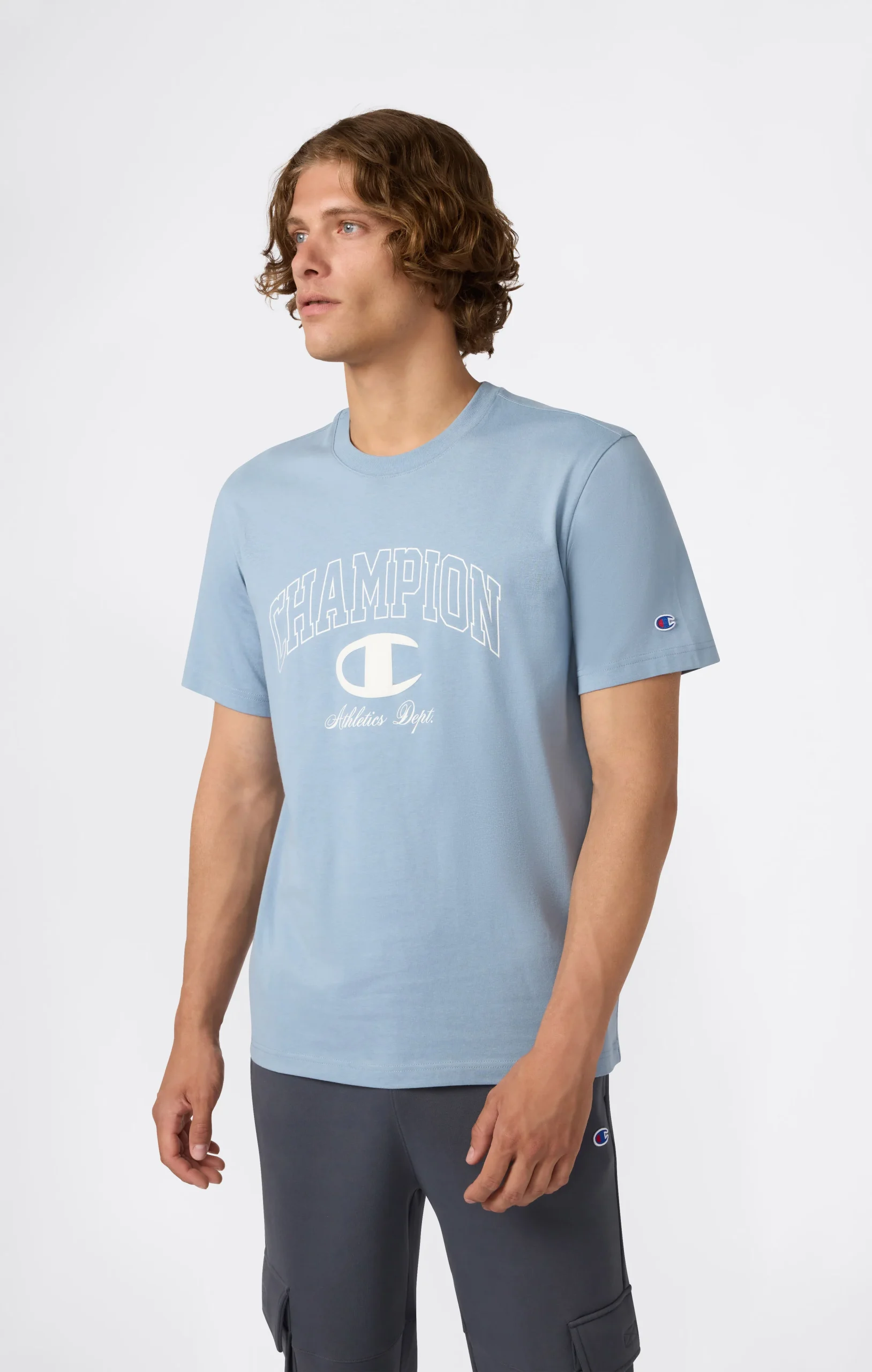 Men’s Crewneck T-Shirt Street Varsity