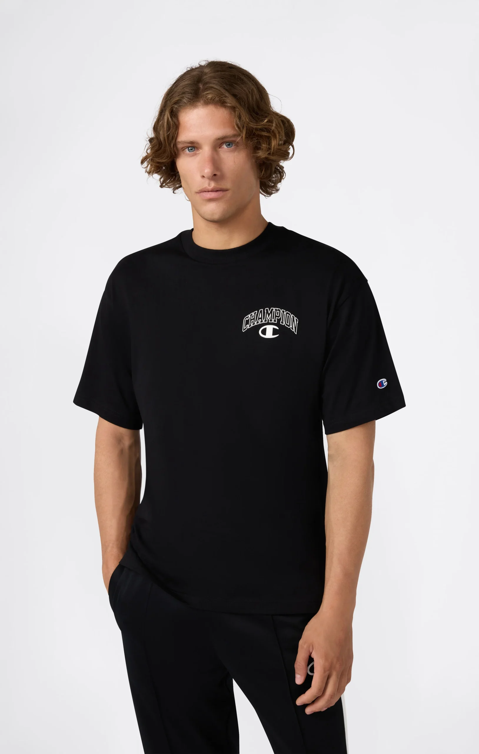 Men’s Crewneck T-Shirt Street Varsity