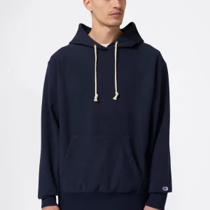 Men’s Lightweight Hooded Sweatshirt Reverse Weave