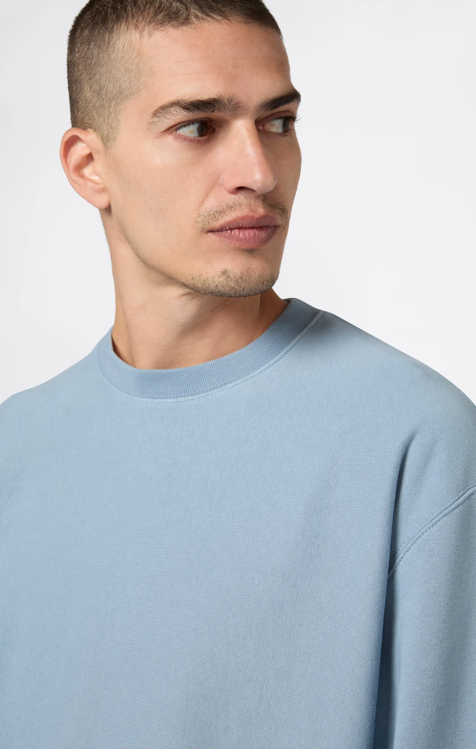 Men’s Lightweight Crewneck Sweatshirt Reverse Weave - Imagen 6