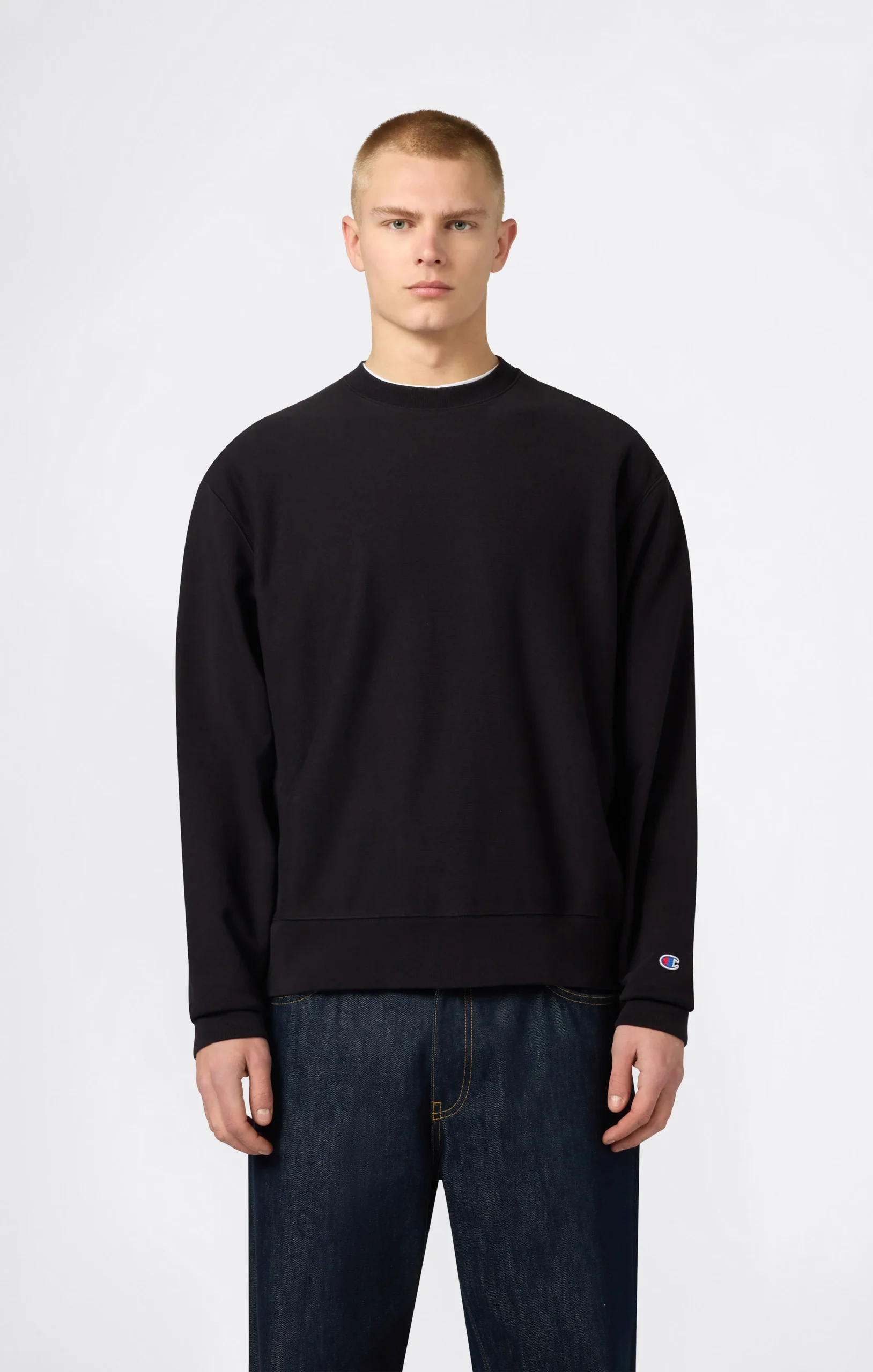 Men’s Lightweight Crewneck Sweatshirt Reverse Weave