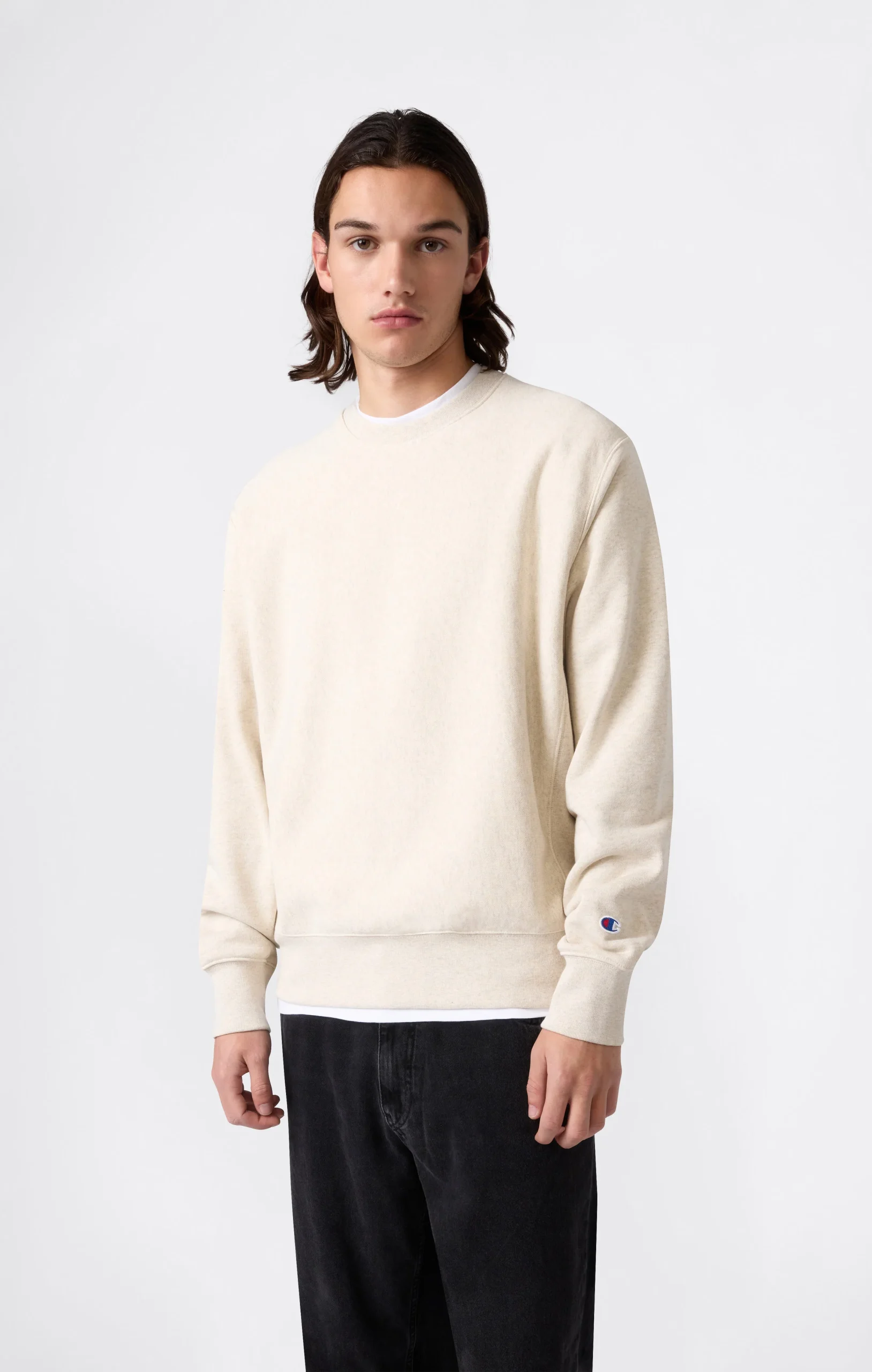 Men’s Lightweight Crewneck Sweatshirt Reverse Weave