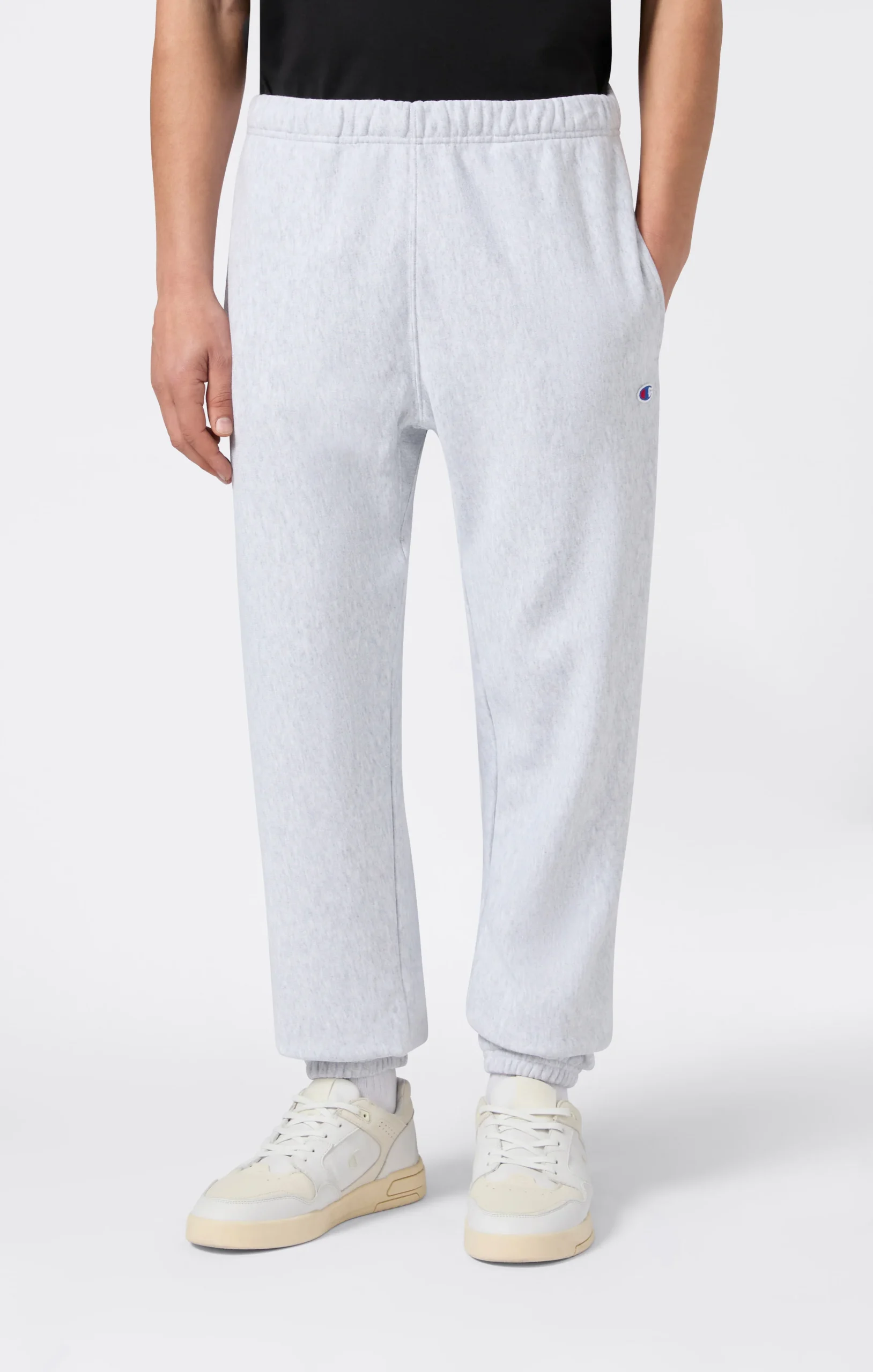 Men’s Lightweight Jogger Pants with Elastic Cuff Reverse Weave