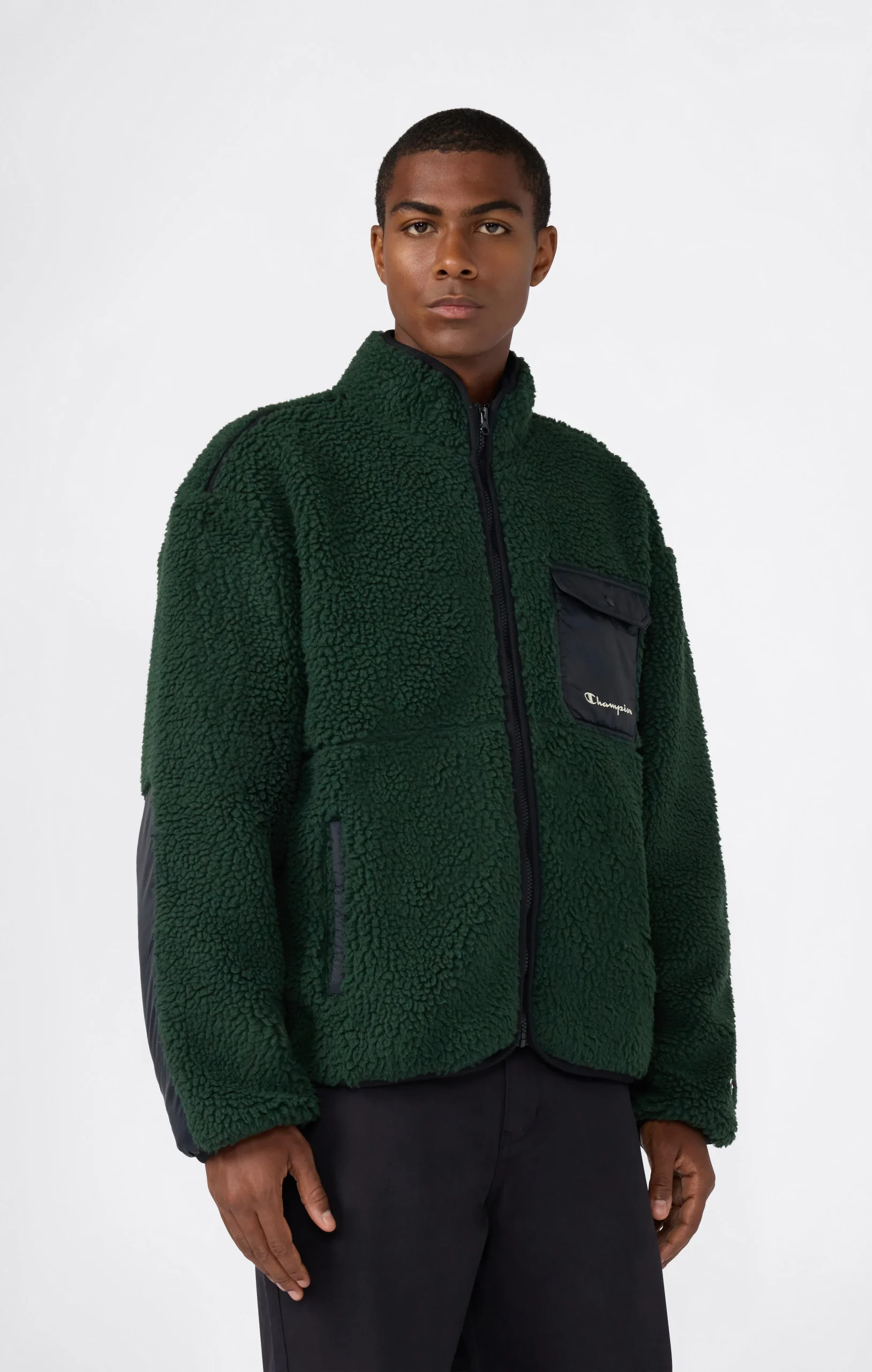 Men’s Full Zip Polar Teddy Jacket