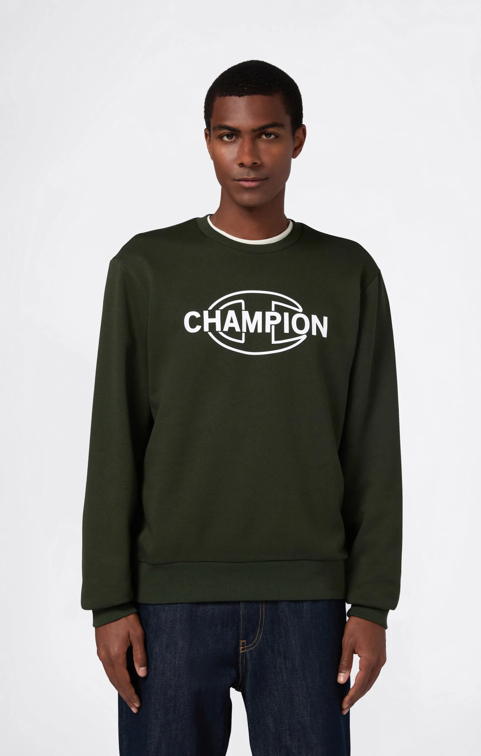 Men’s Fleece Crewneck Sweatshirt with Graphics