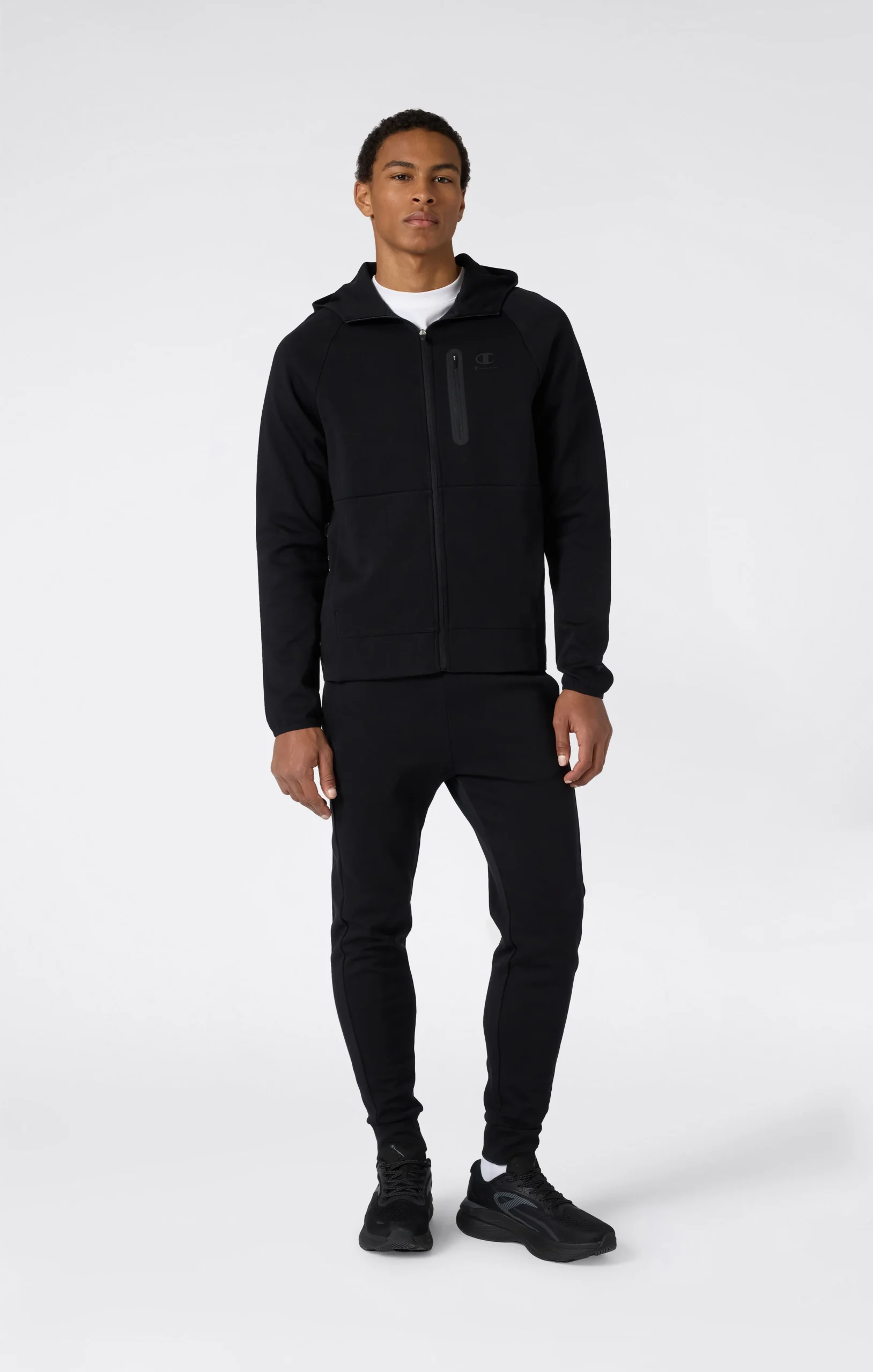 Men’s Hooded Full Zip Suit C-Tech