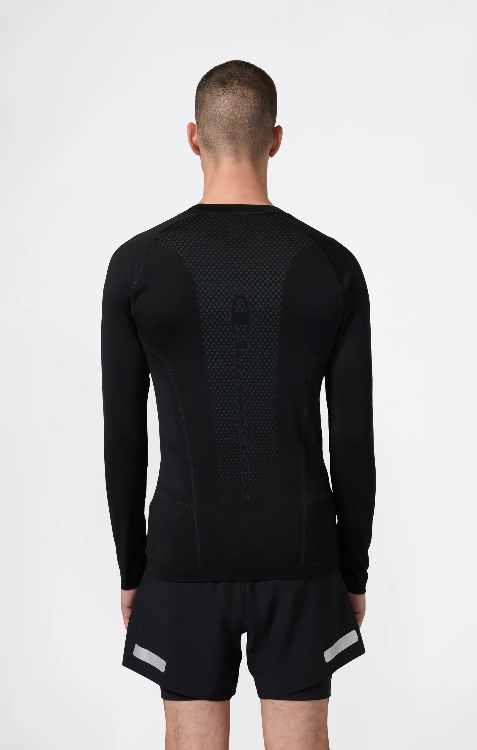 Men’s Seamless Quick Dry Long Sleeve T-Shirt - Imagen 5