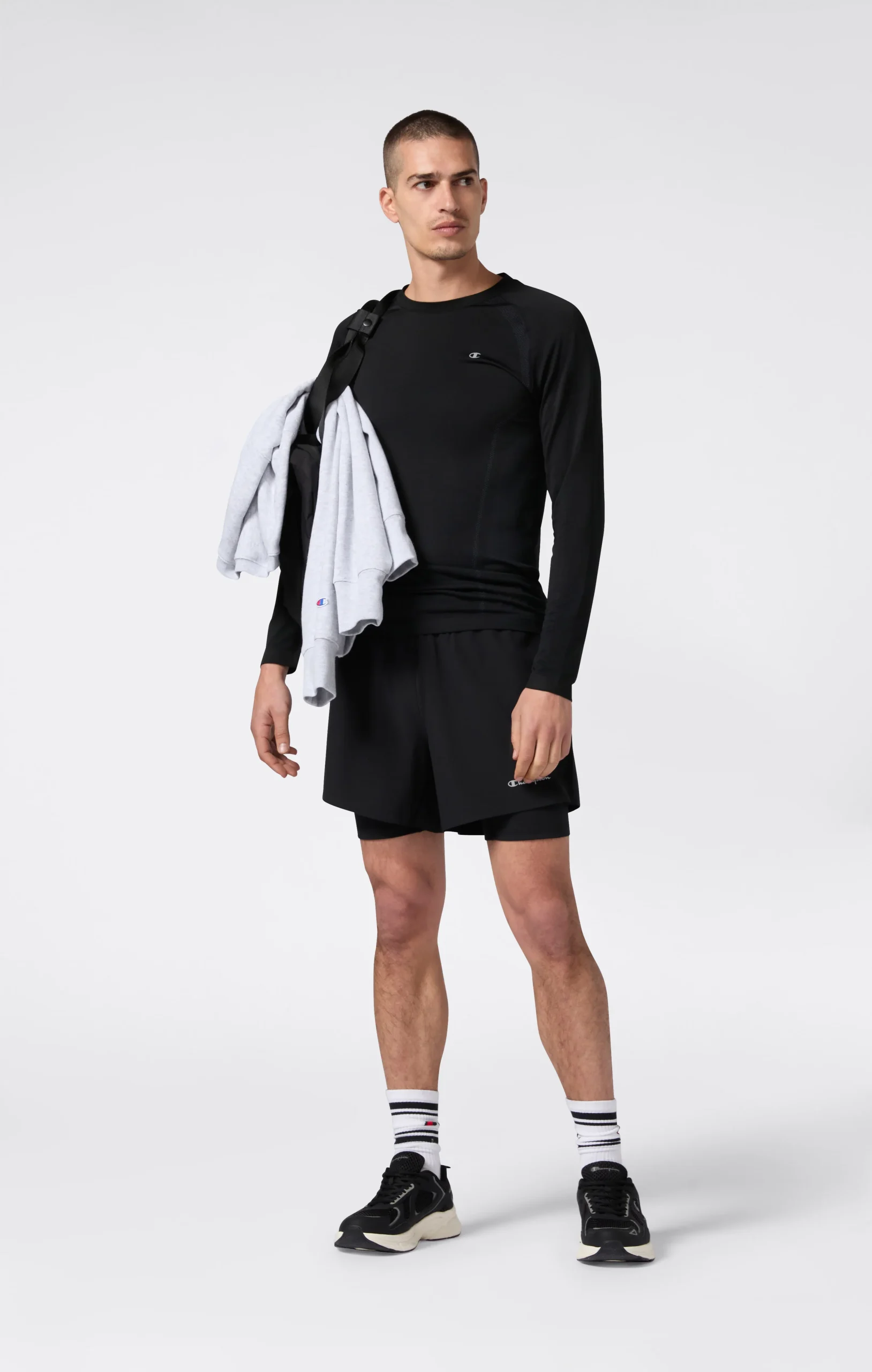 Men’s Seamless Quick Dry Long Sleeve T-Shirt - Imagen 6