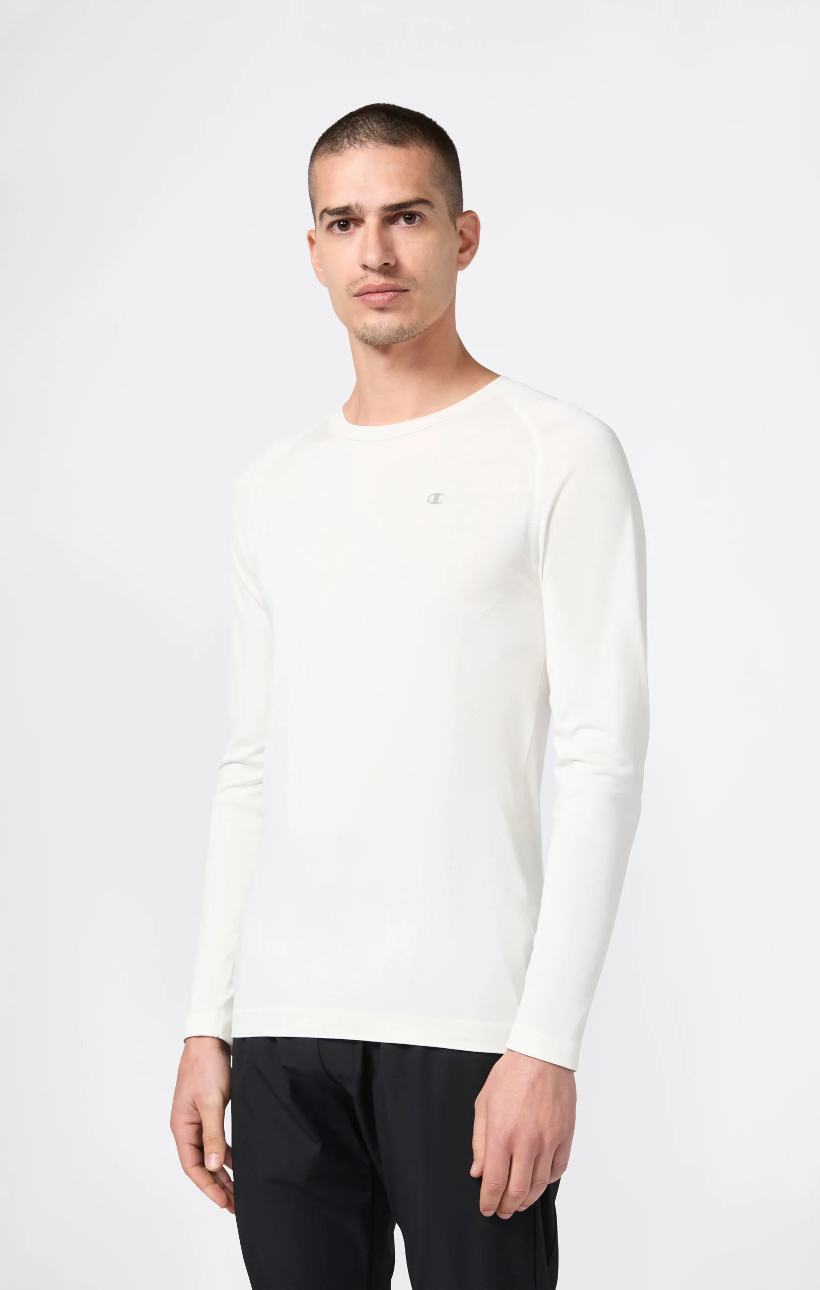 Men’s Seamless Quick Dry Long Sleeve T-Shirt