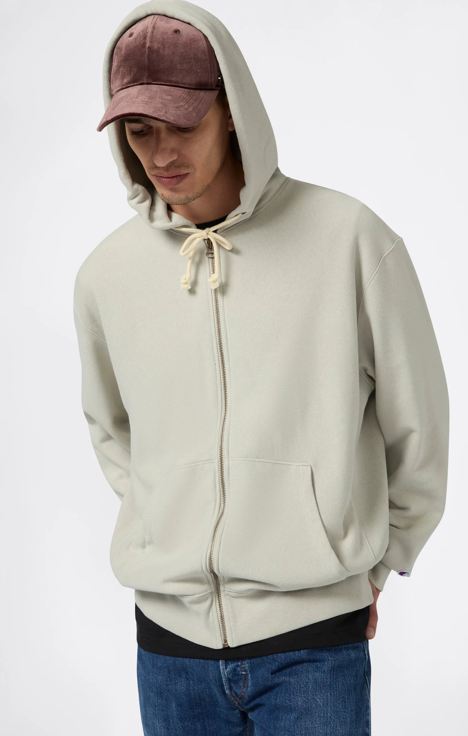 REVERSE WEAVE Men’s Full Zip Hoodie Sweatshirt - Imagen 5