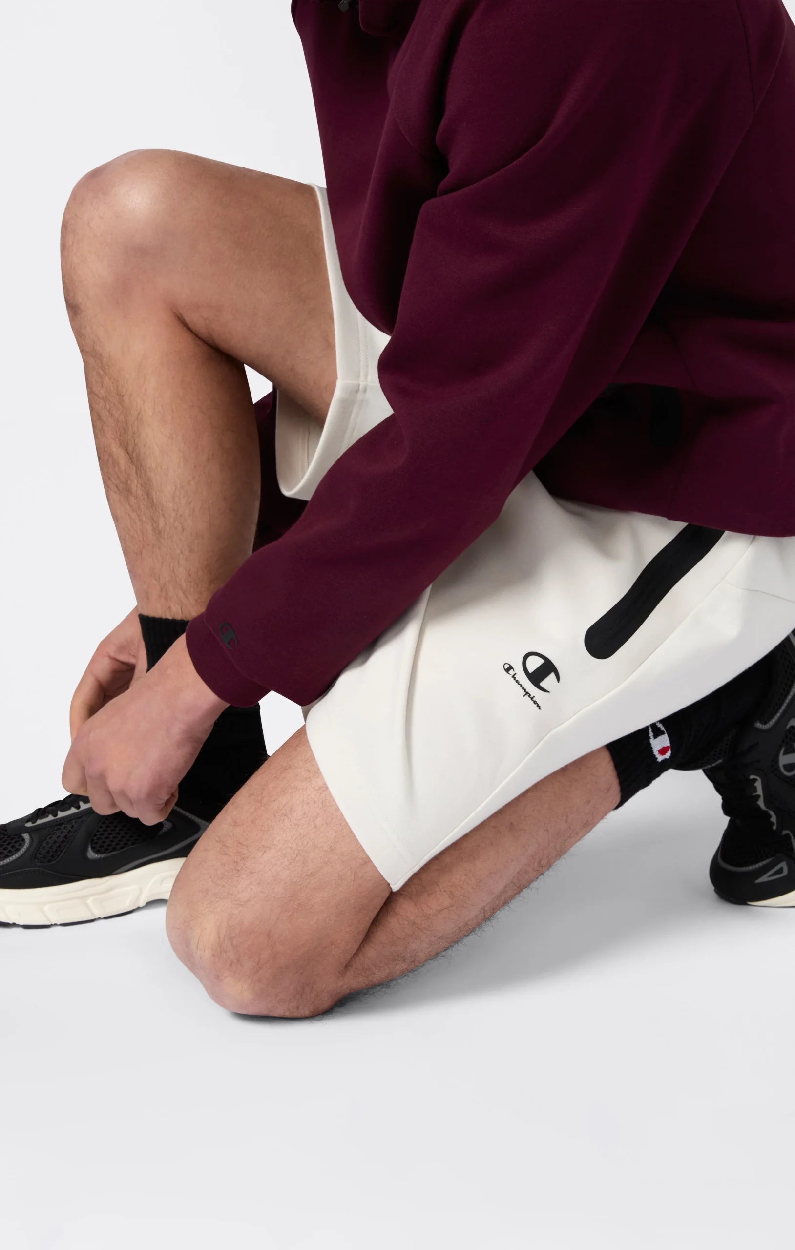 Men’s Stretch Poly Shorts With Heat-Sealed Pockets C-Tech - Imagen 3