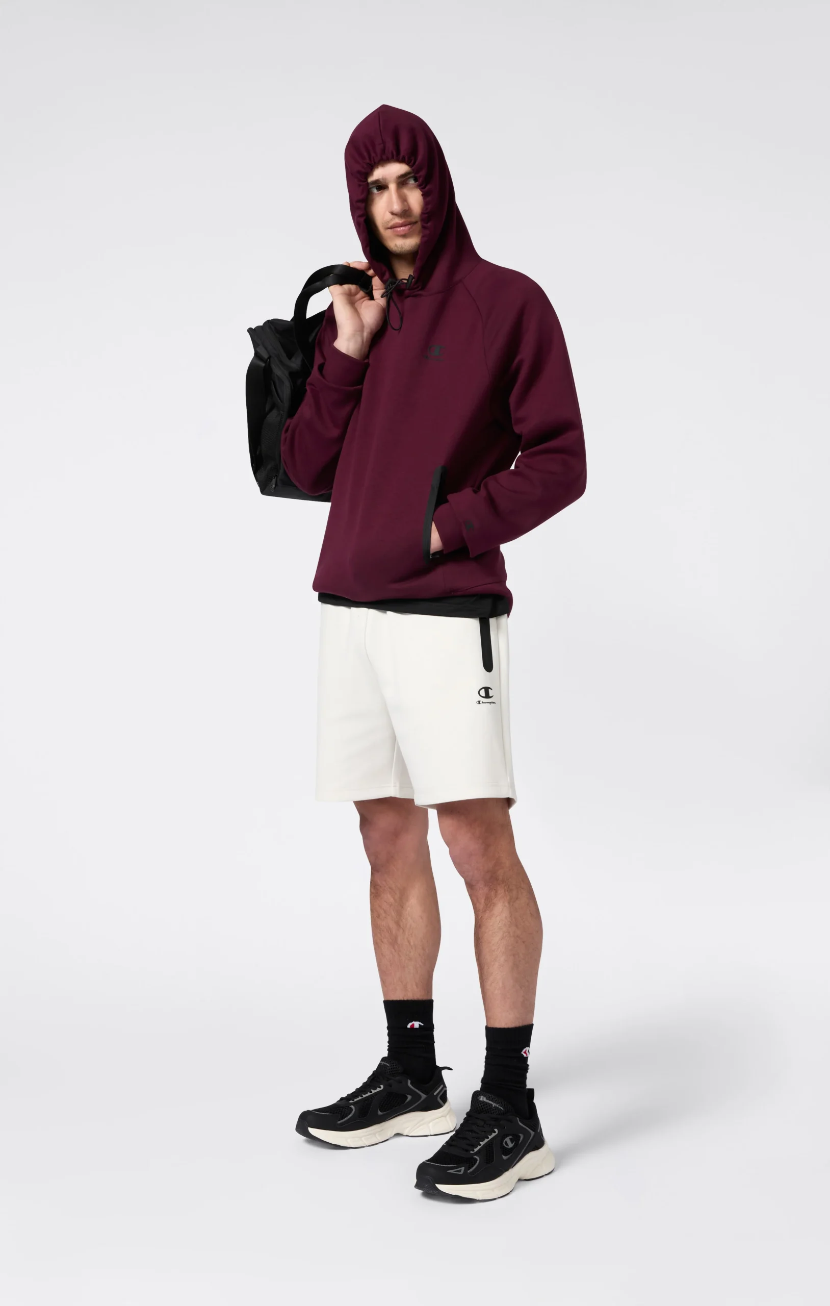 Men’s Stretch Poly Shorts With Heat-Sealed Pockets C-Tech - Imagen 6