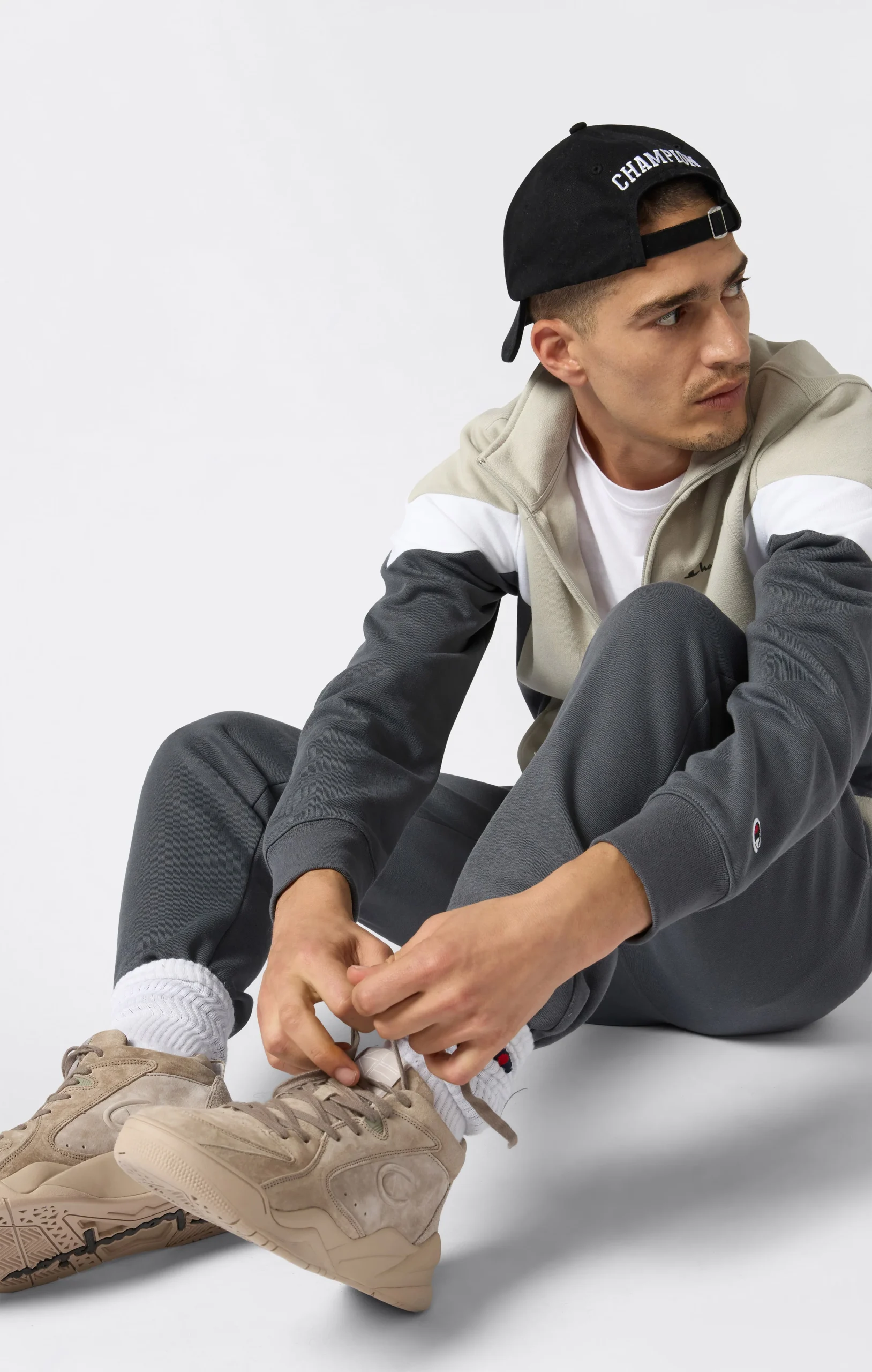 Men’s Fleece Full Zip Sweatsuit - Imagen 6