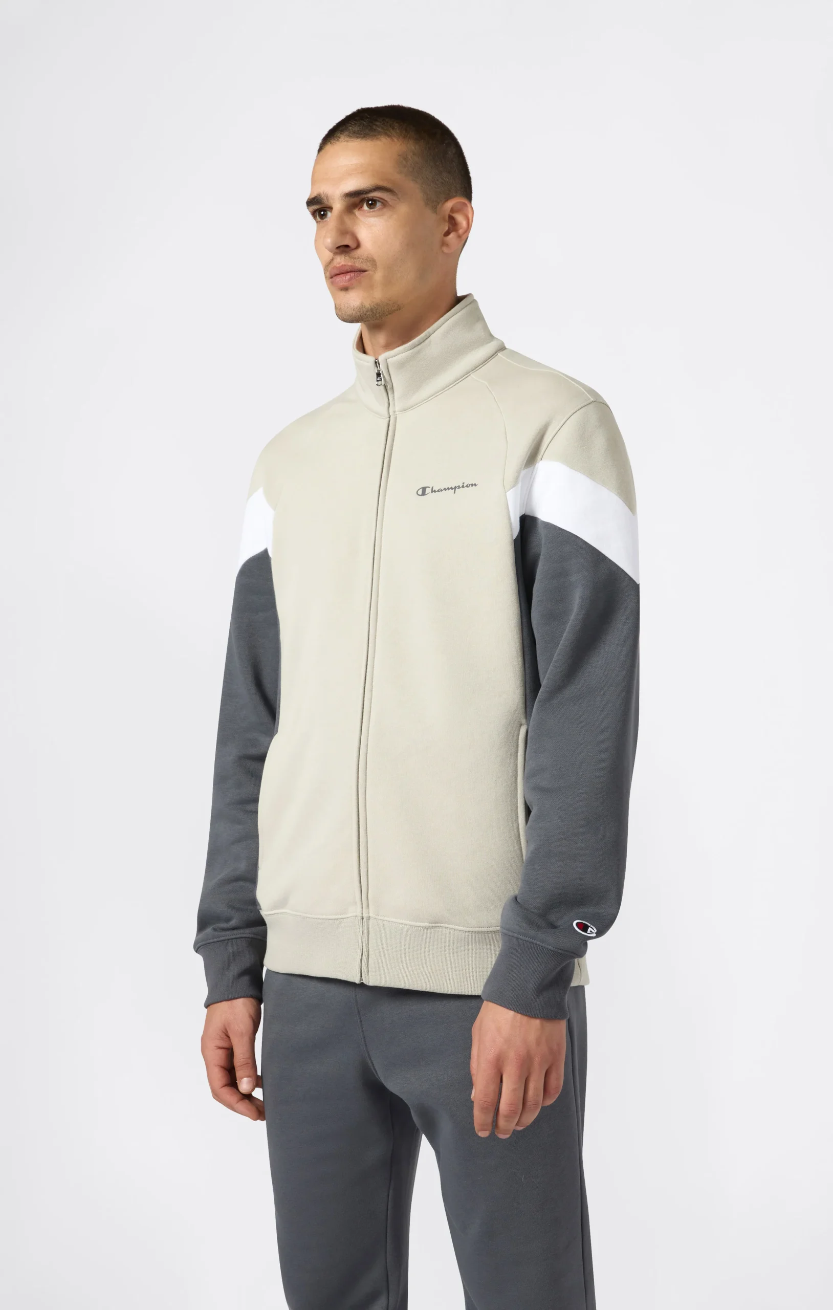 Men’s Fleece Full Zip Sweatsuit - Imagen 4