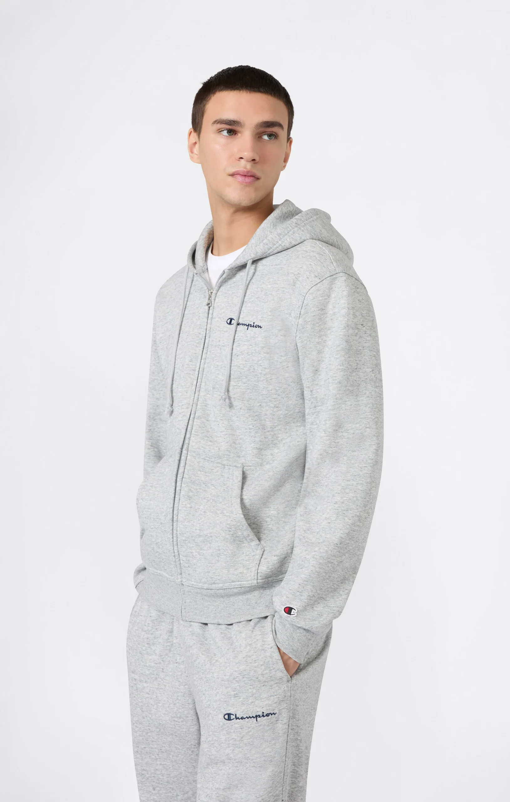 Men’s Full Zip Fleece Hoodie Icons