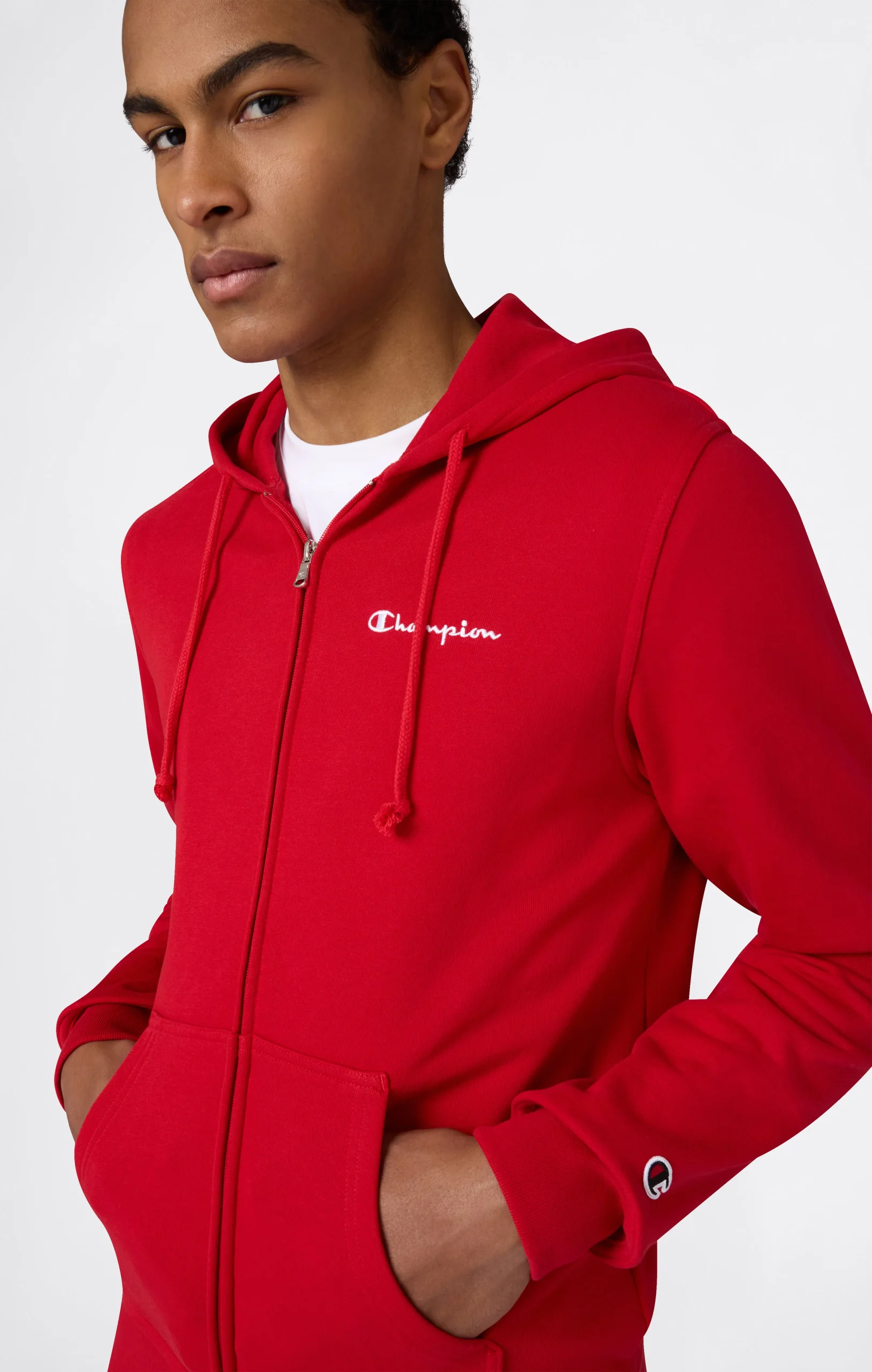 Men’s Lightweight Full Zip Hoodie Icons - Imagen 3