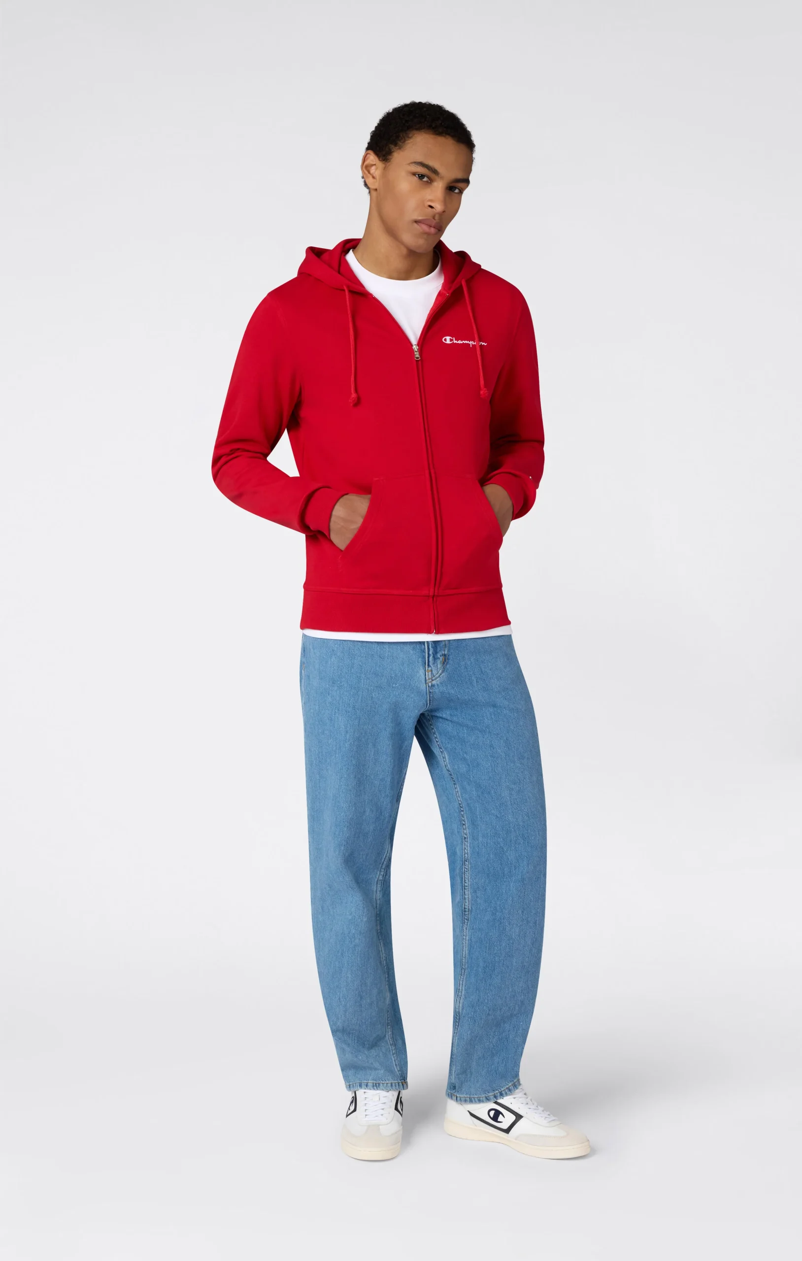 Men’s Lightweight Full Zip Hoodie Icons - Imagen 5