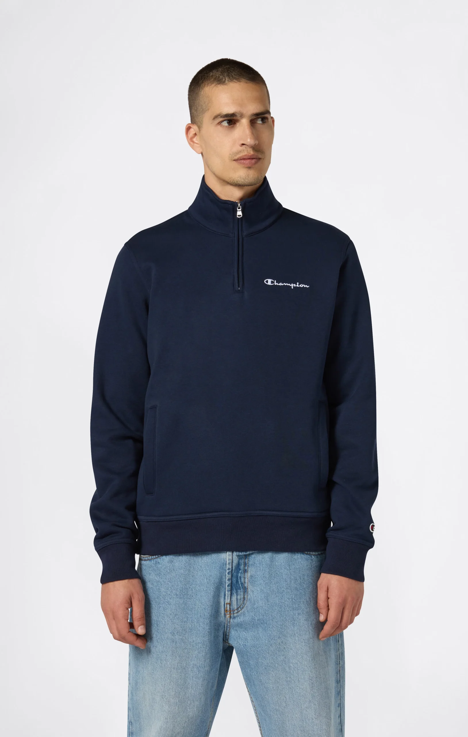 Men’s Half Zip Fleece Sweatshirt Icons