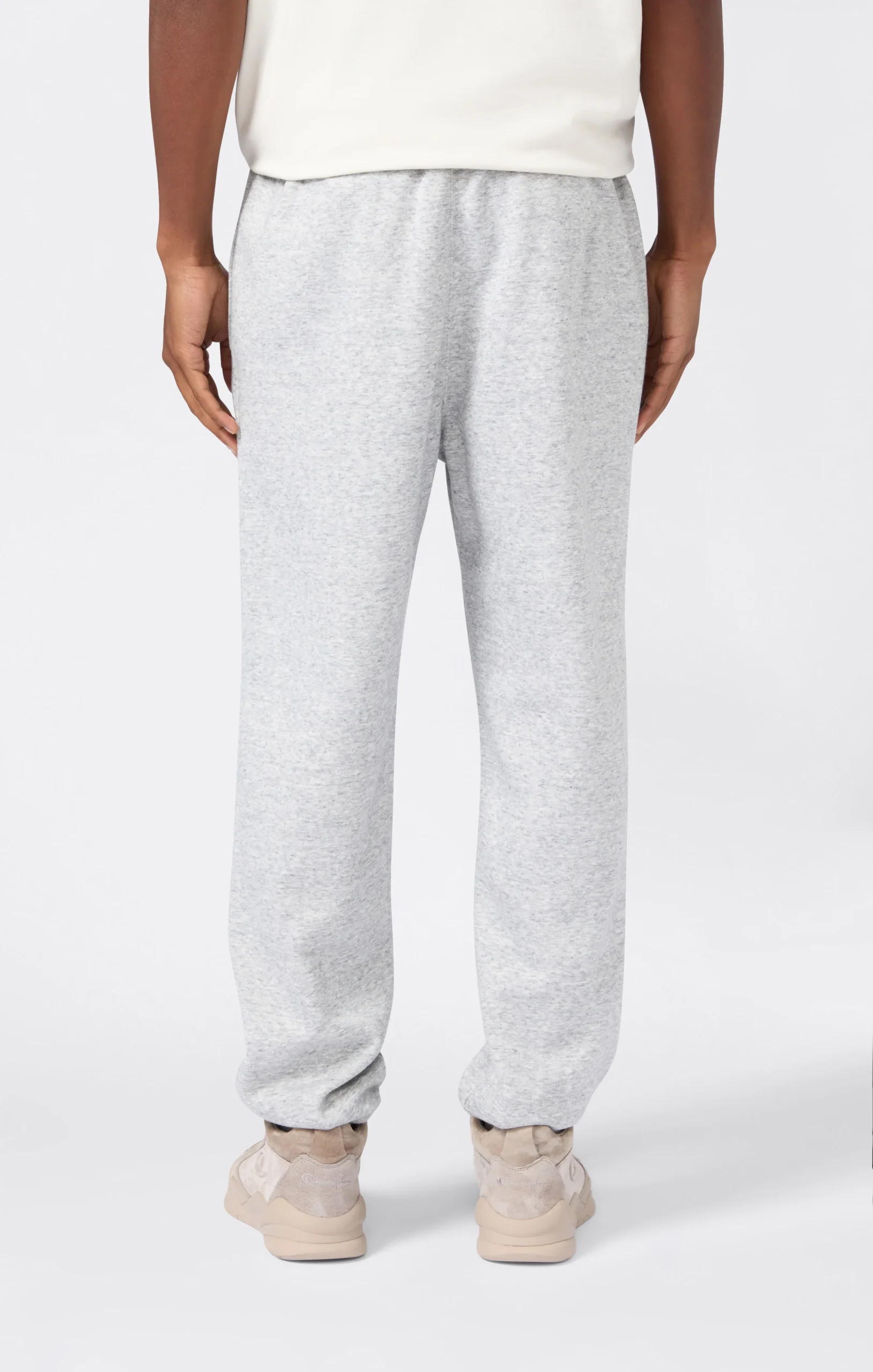 Men’s Elastic Cuff Fleece Pants Icons - Imagen 4