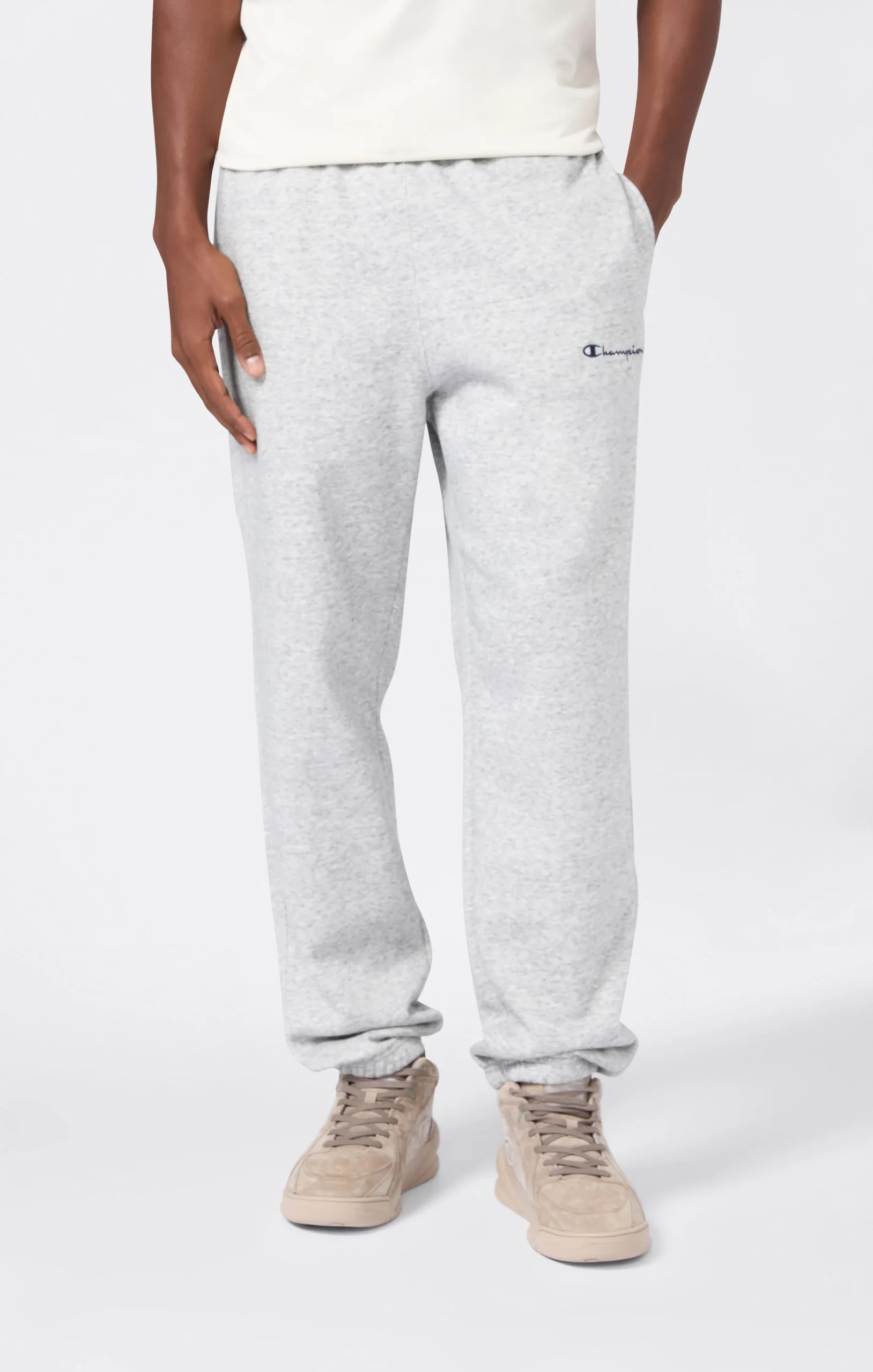 Men’s Elastic Cuff Fleece Pants Icons - Imagen 3