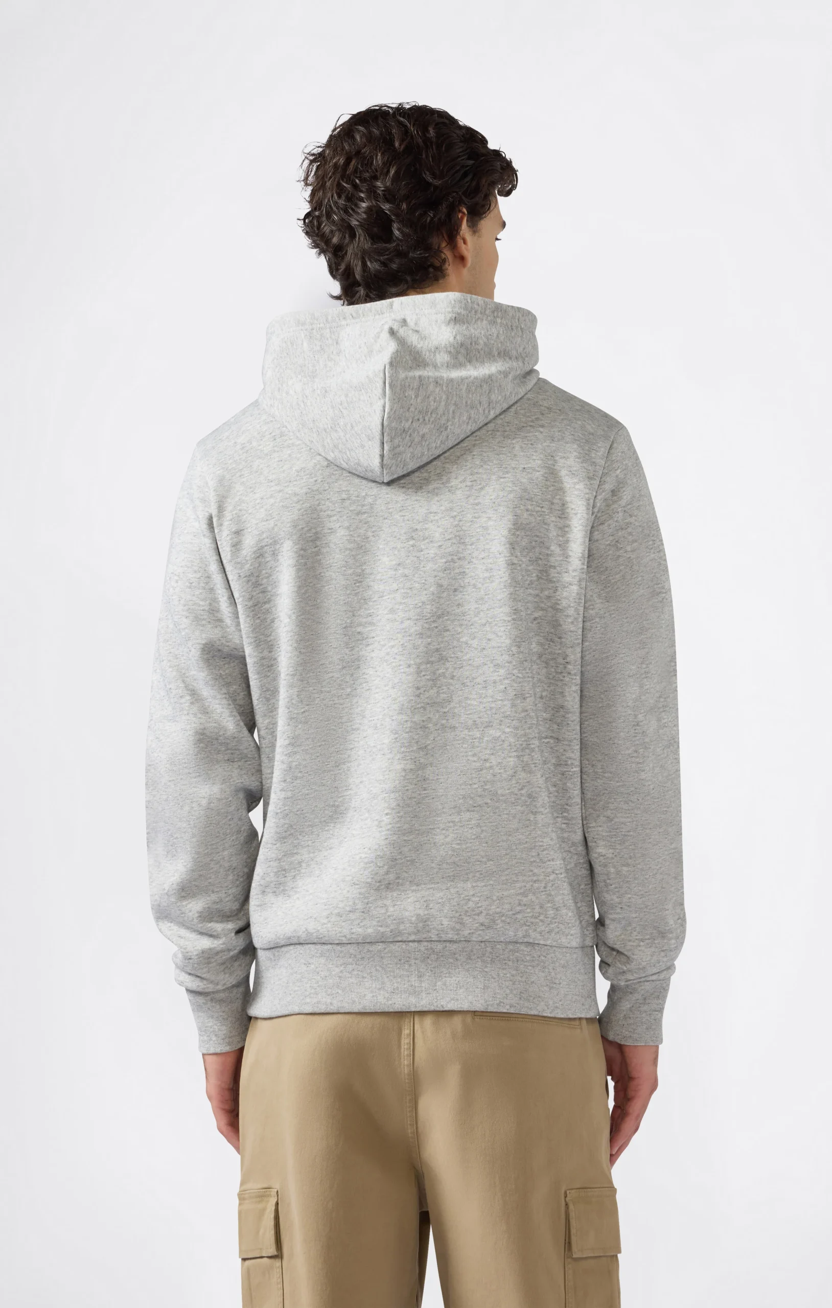 Men’s Fleece Hoodie Script Logo - Imagen 5