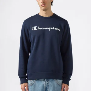 Men’s Fleece Crewneck Sweatshirt Script Logo