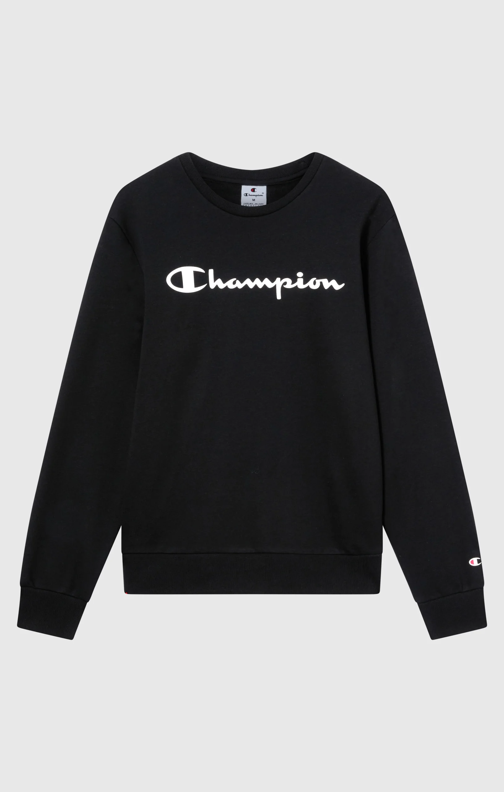 Men’s Fleece Crewneck Sweatshirt Script Logo - Imagen 6