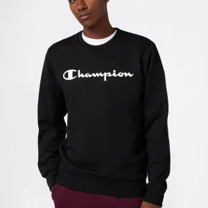 Men’s Fleece Crewneck Sweatshirt Script Logo