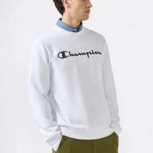 Men’s Fleece Crewneck Sweatshirt Script Logo