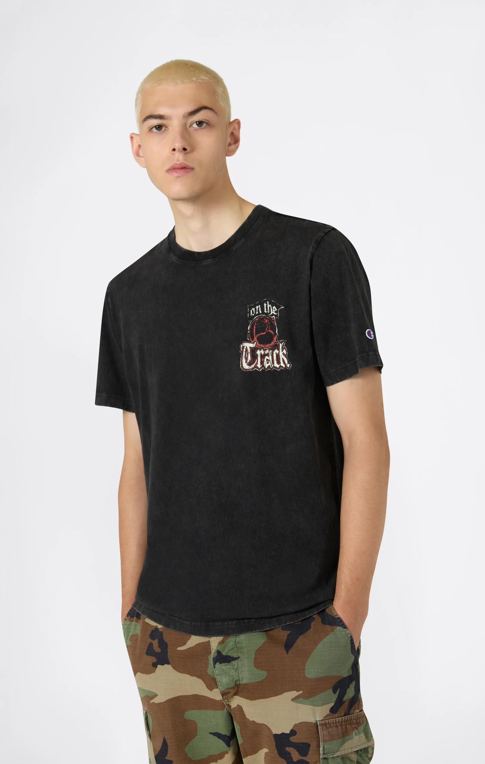 REVERSE WEAVE Men’s Graphic T-Shirt - Imagen 3