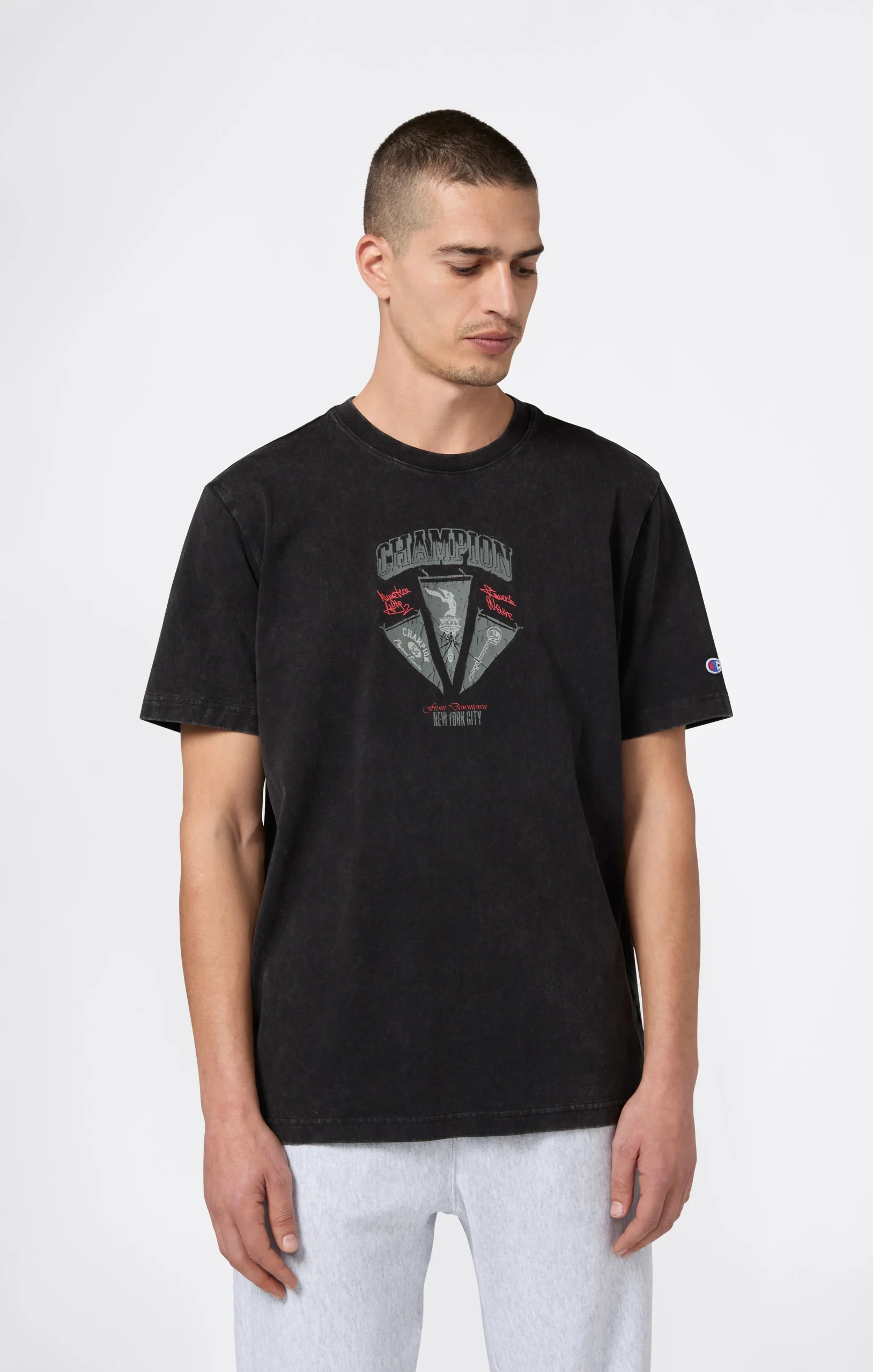REVERSE WEAVE Men’s Graphic T-Shirt