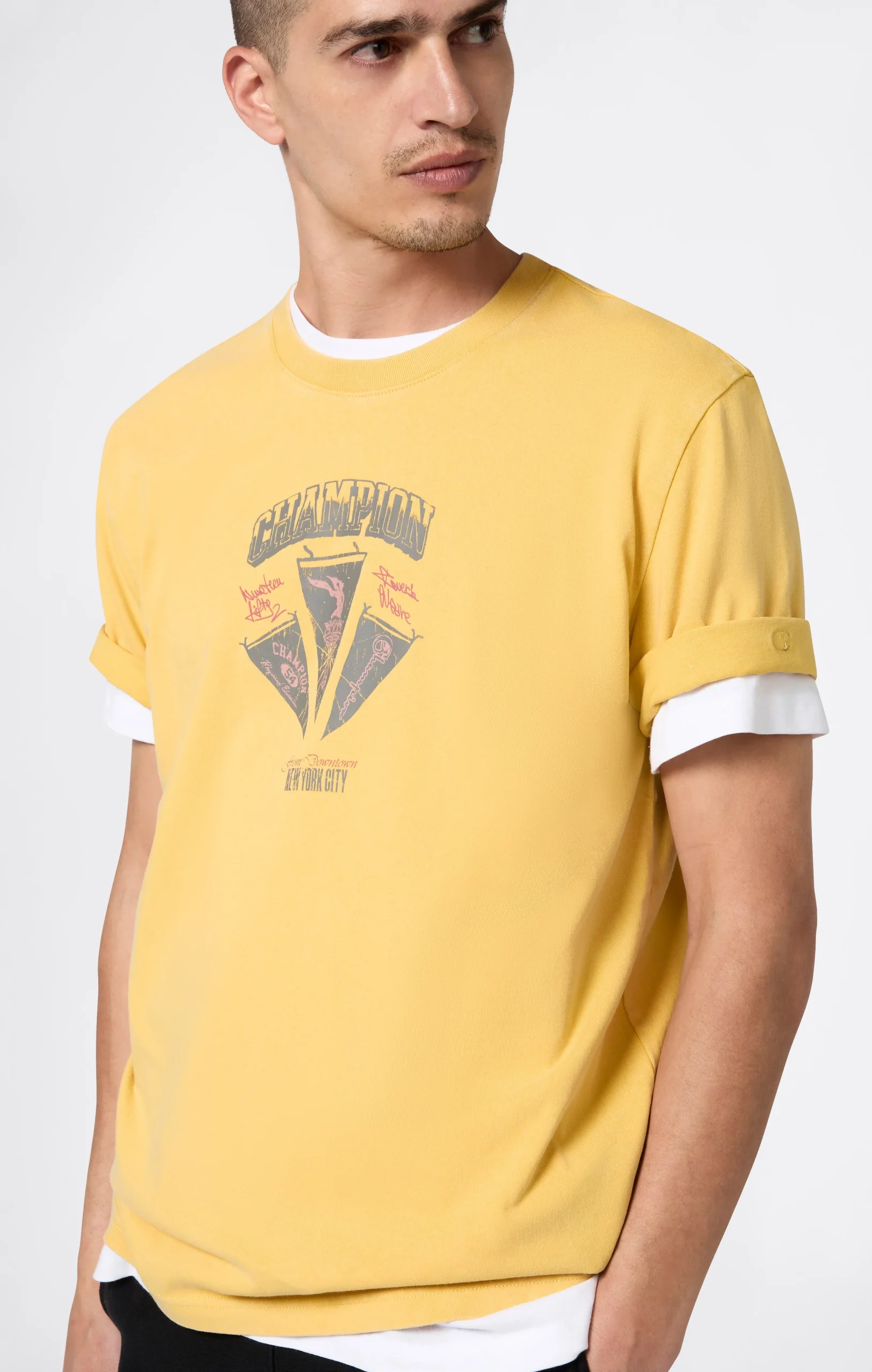 REVERSE WEAVE Men’s Graphic T-Shirt