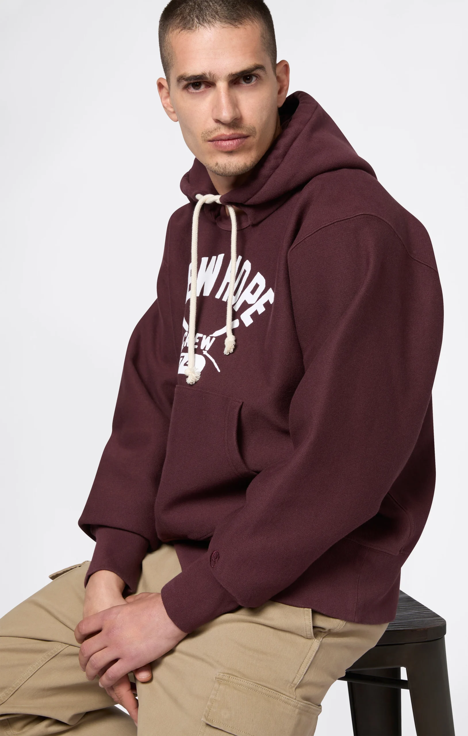 Men’s Fleece Reverse Weave Hoodie Index & Archives Lighthouse - Imagen 5