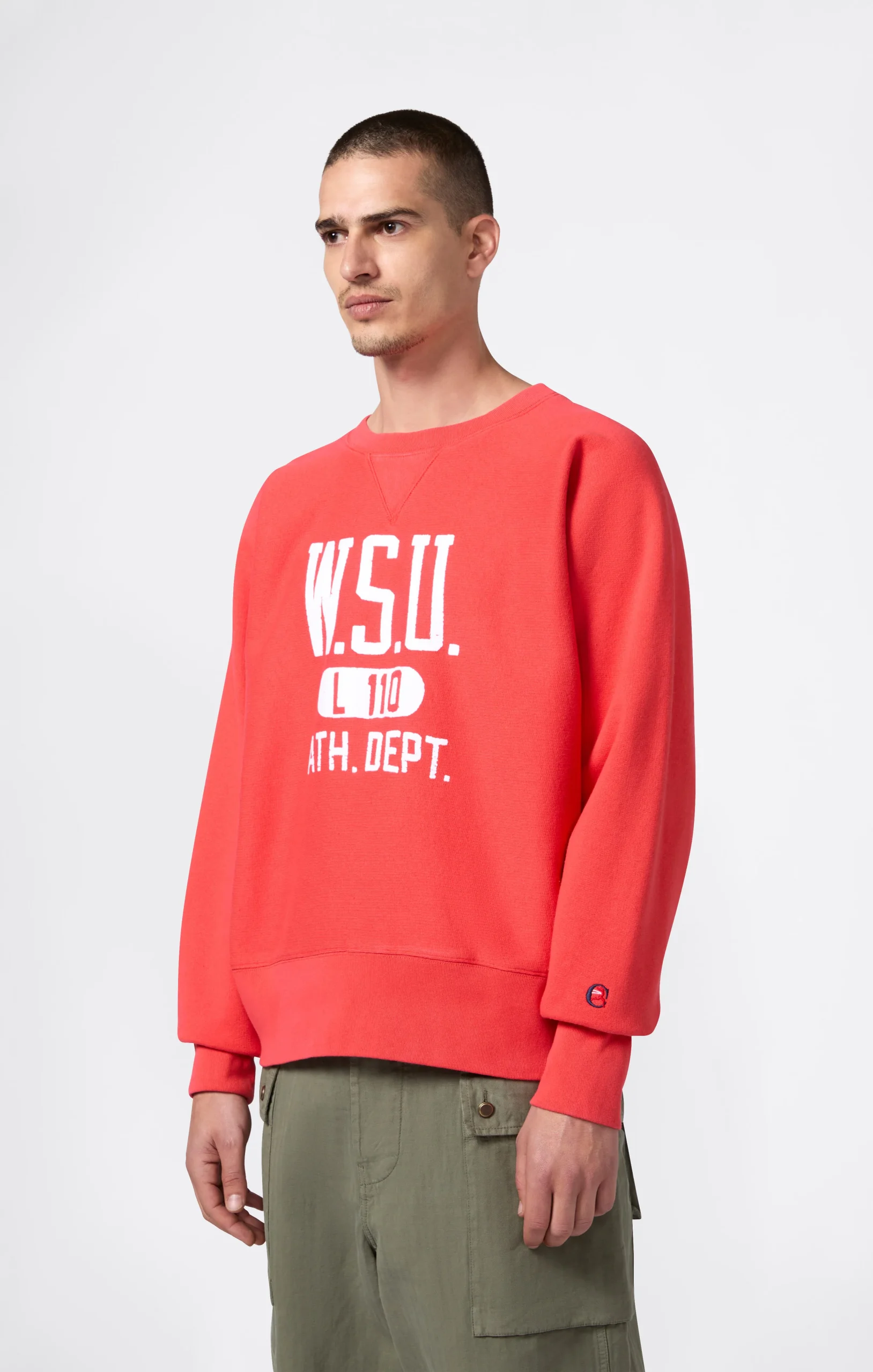 Men’s Sweatshirt in Reverse Weave Index & Archives Lighthouse