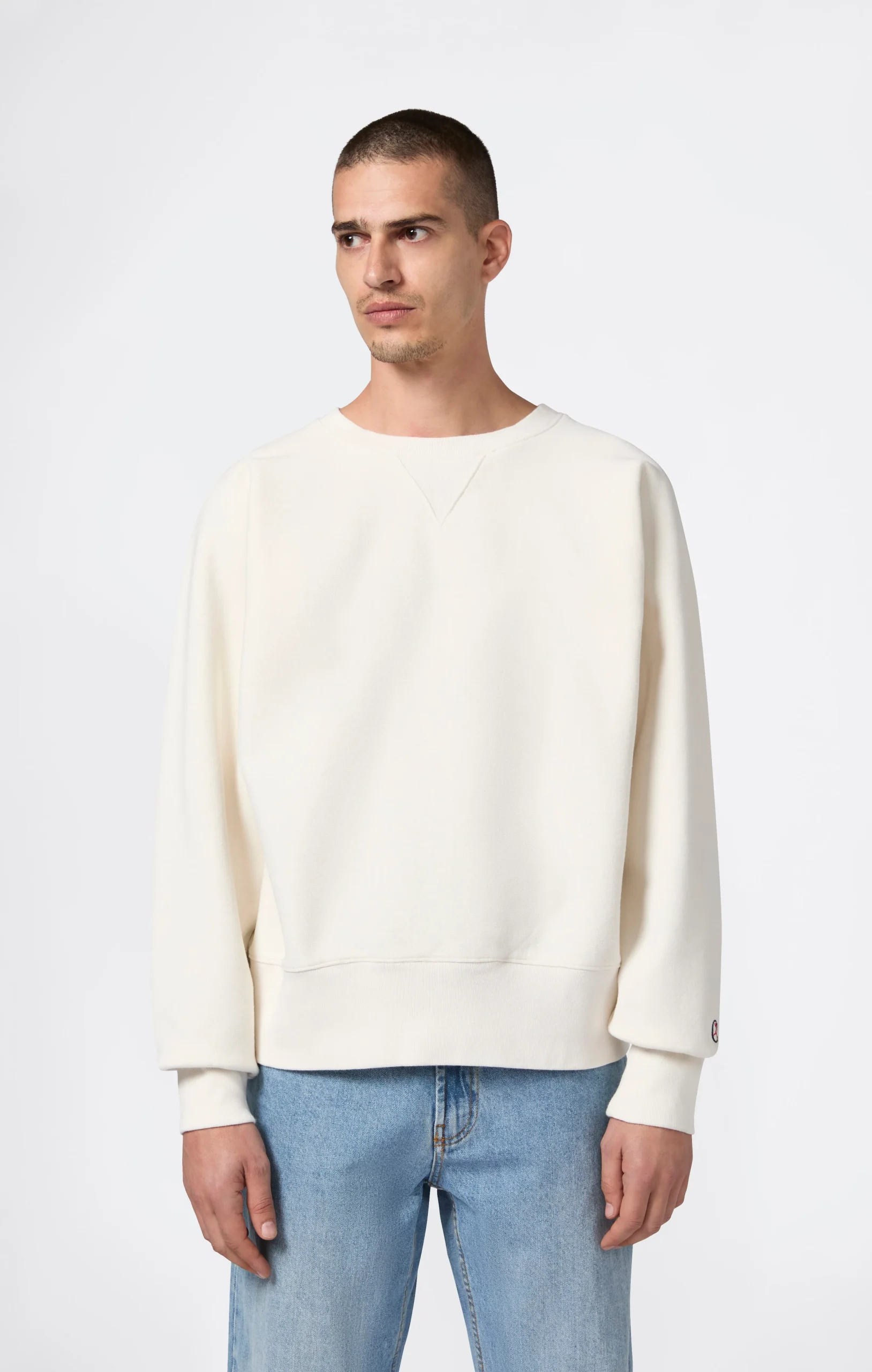 Men’s Sweatshirt in Reverse Weave Index & Archives Lighthouse