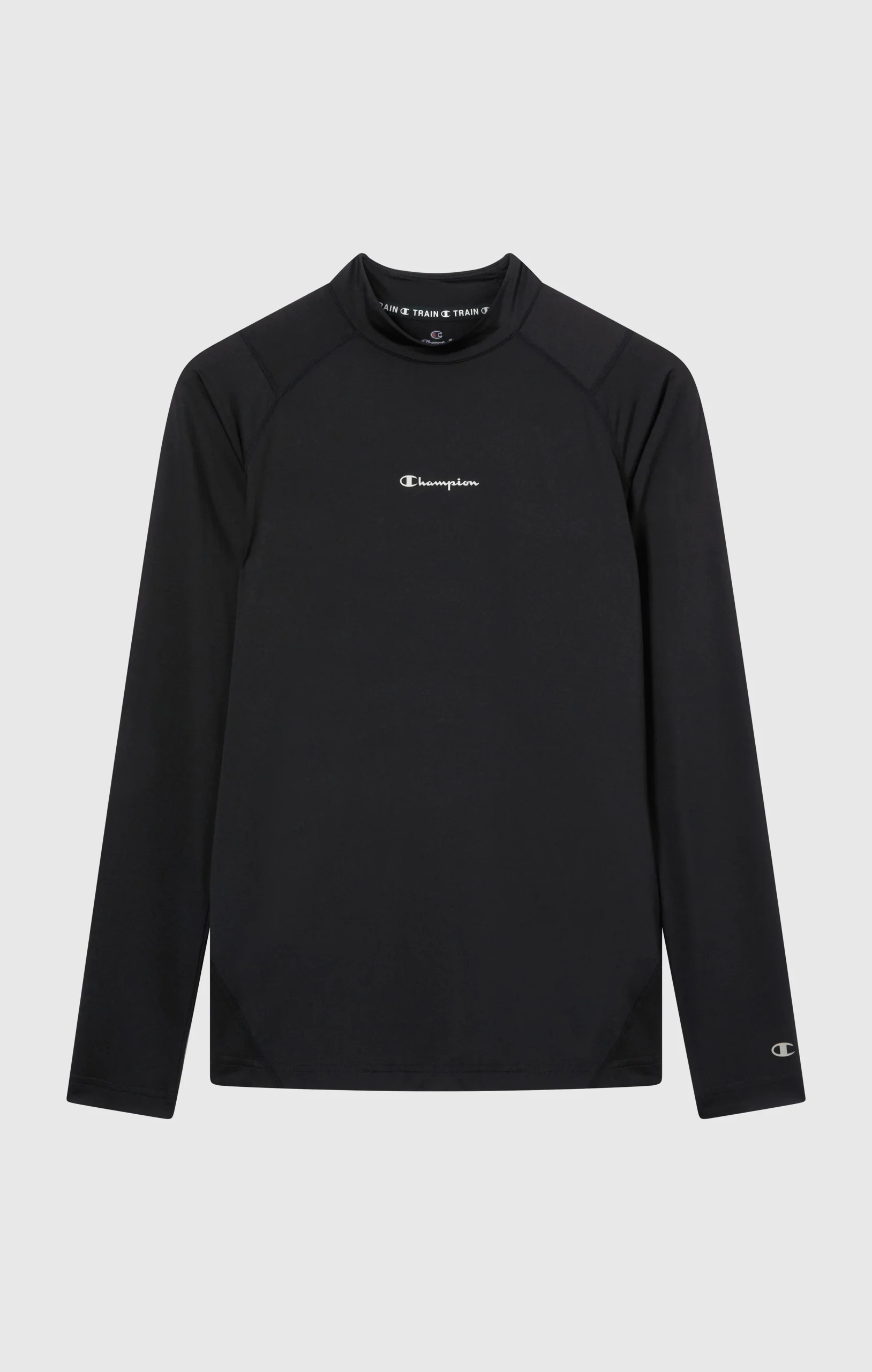 Men’s Quick Dry Mock Neck Long Sleeve T-Shirt - Imagen 7