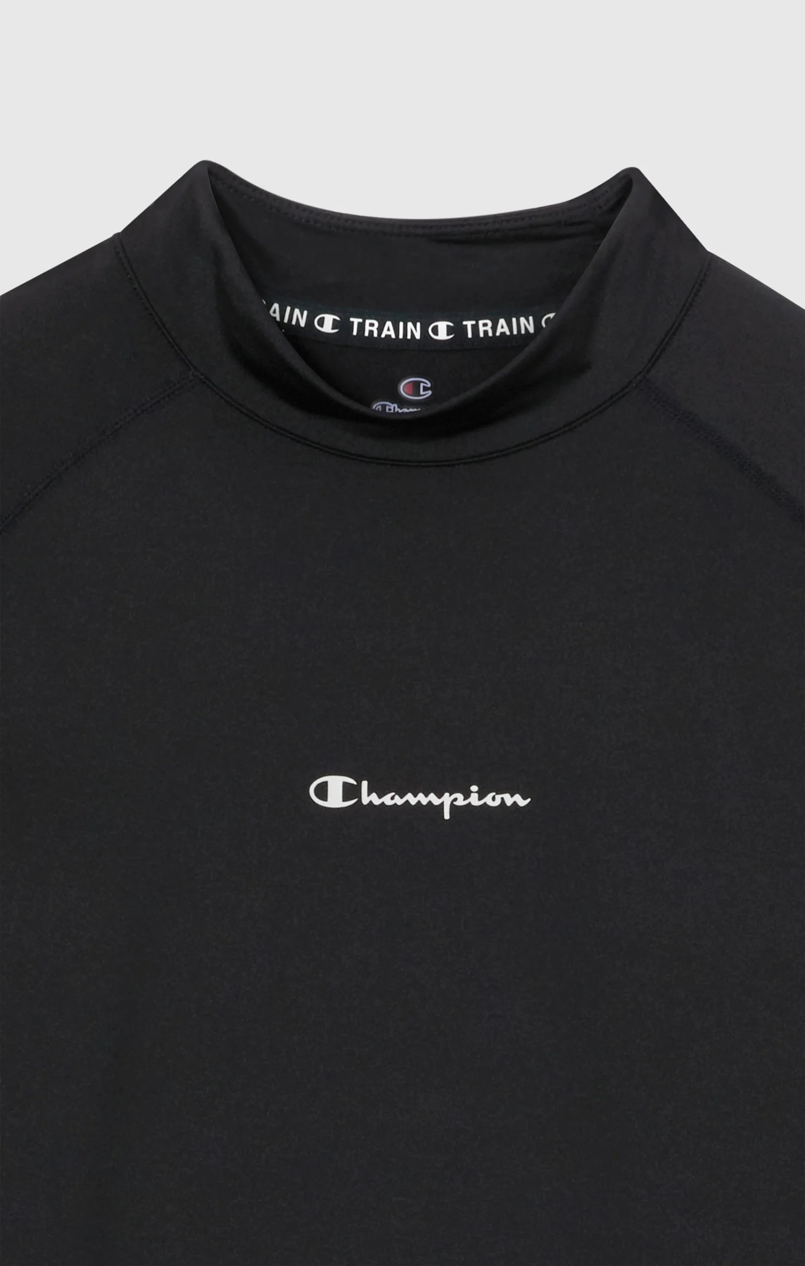 Men’s Quick Dry Mock Neck Long Sleeve T-Shirt - Imagen 8