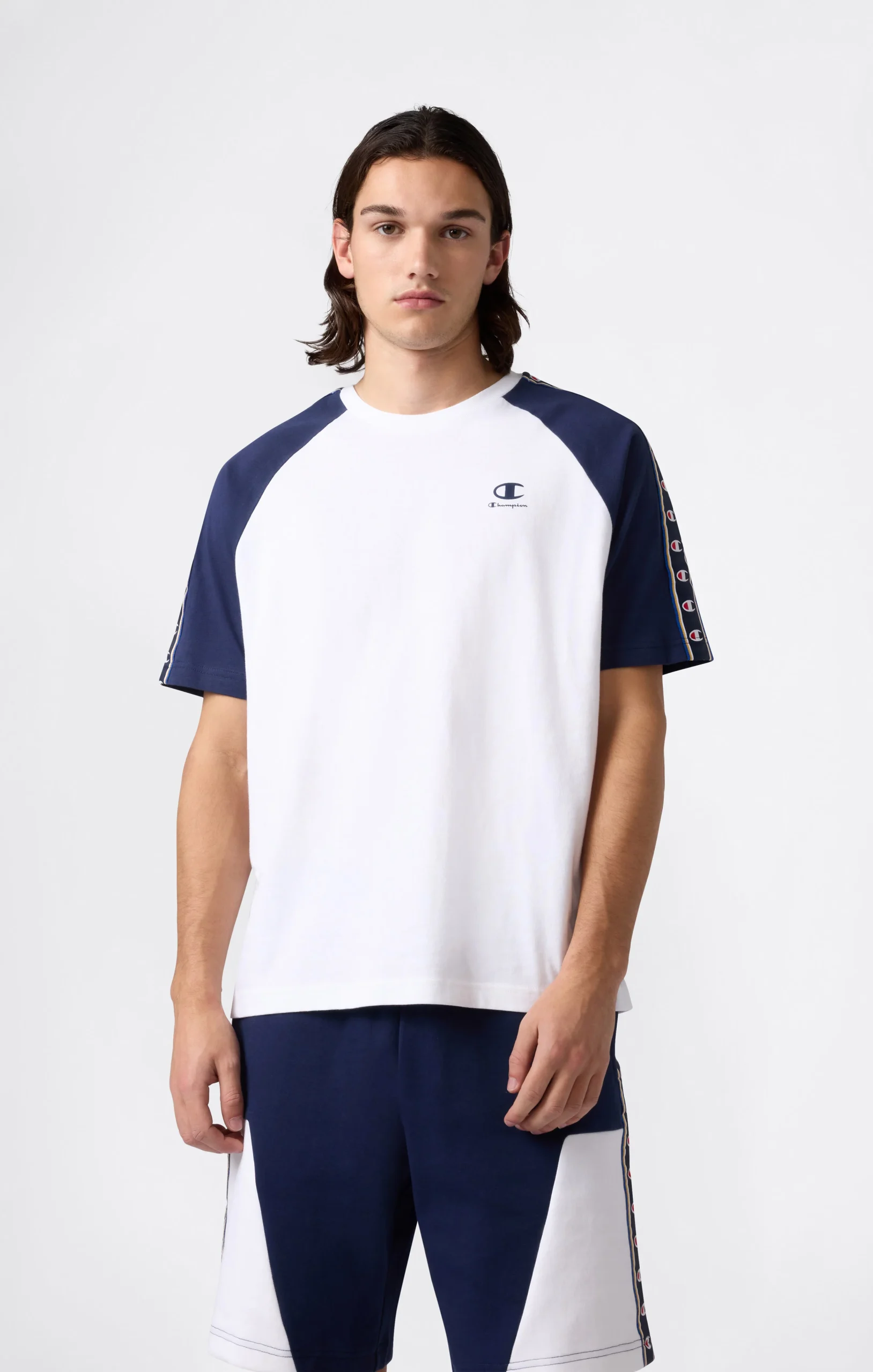 Men’s Tape Logo Raglan Sleeve T-Shirt