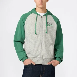 Men’s Relax Fit Full Zip Hooded Sweatshirt
