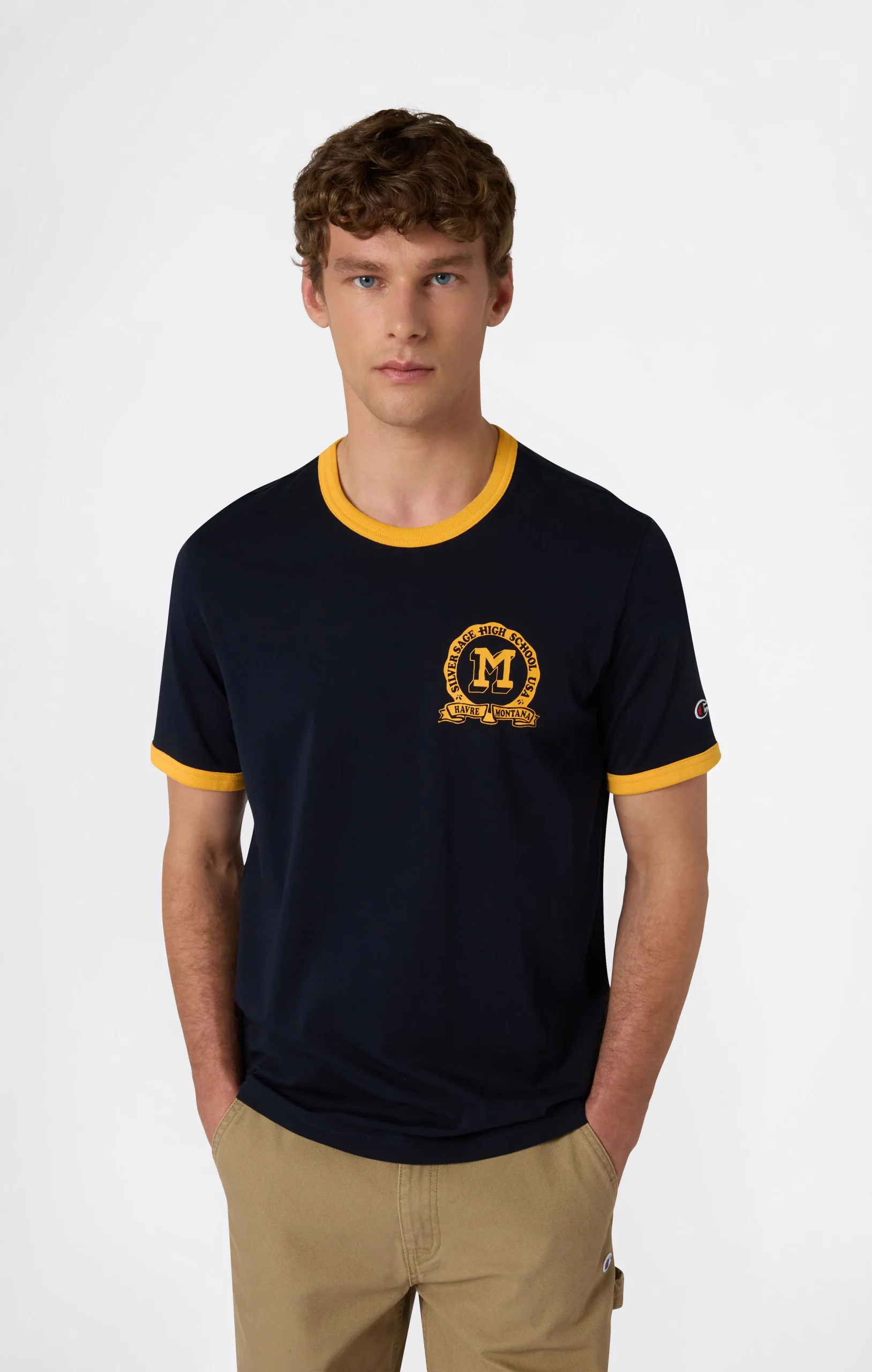 Men’s Ringer T-Shirt with Graphic