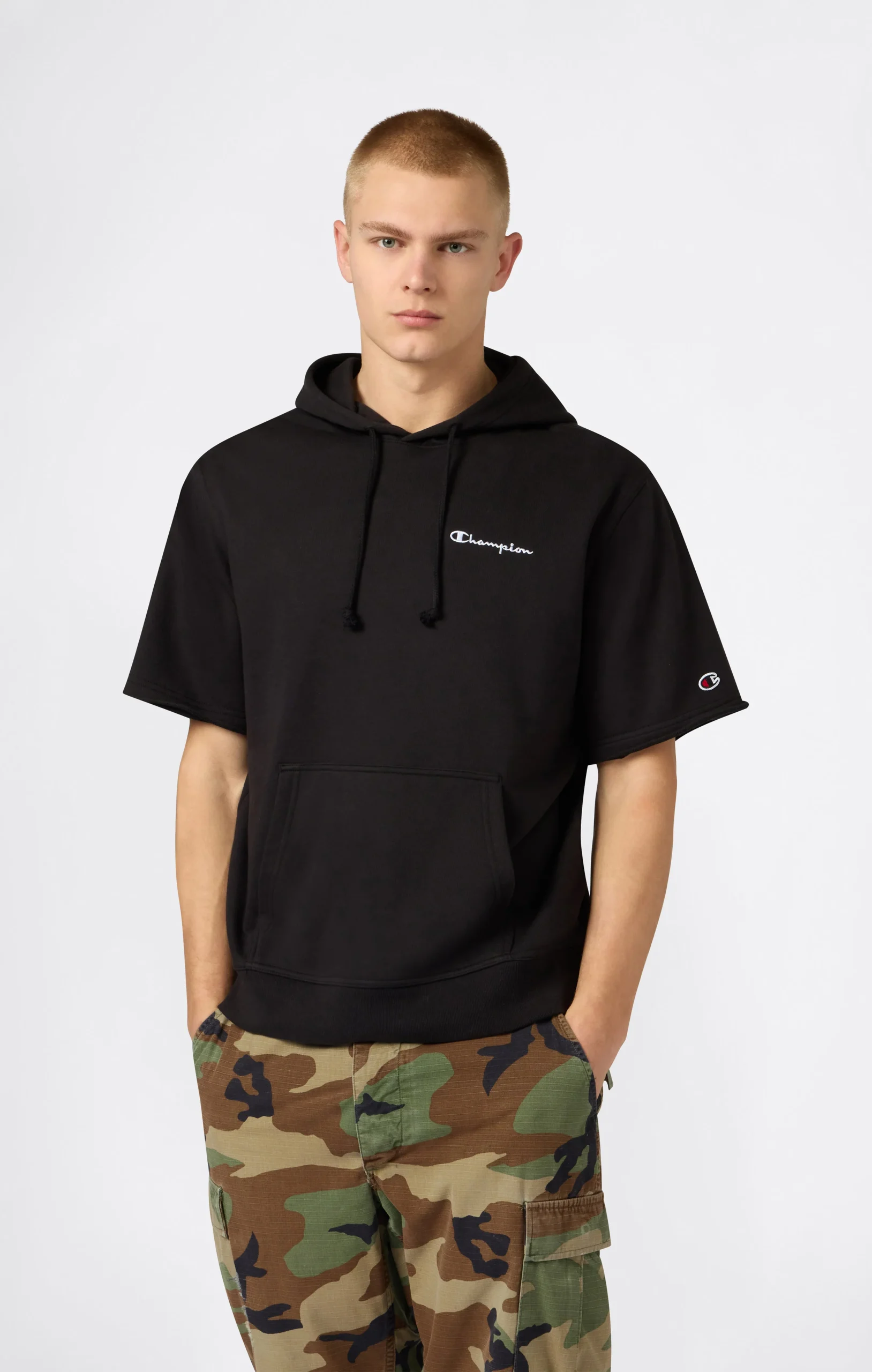 Men’s Short Sleeve Hooded Sweatshirt Icons