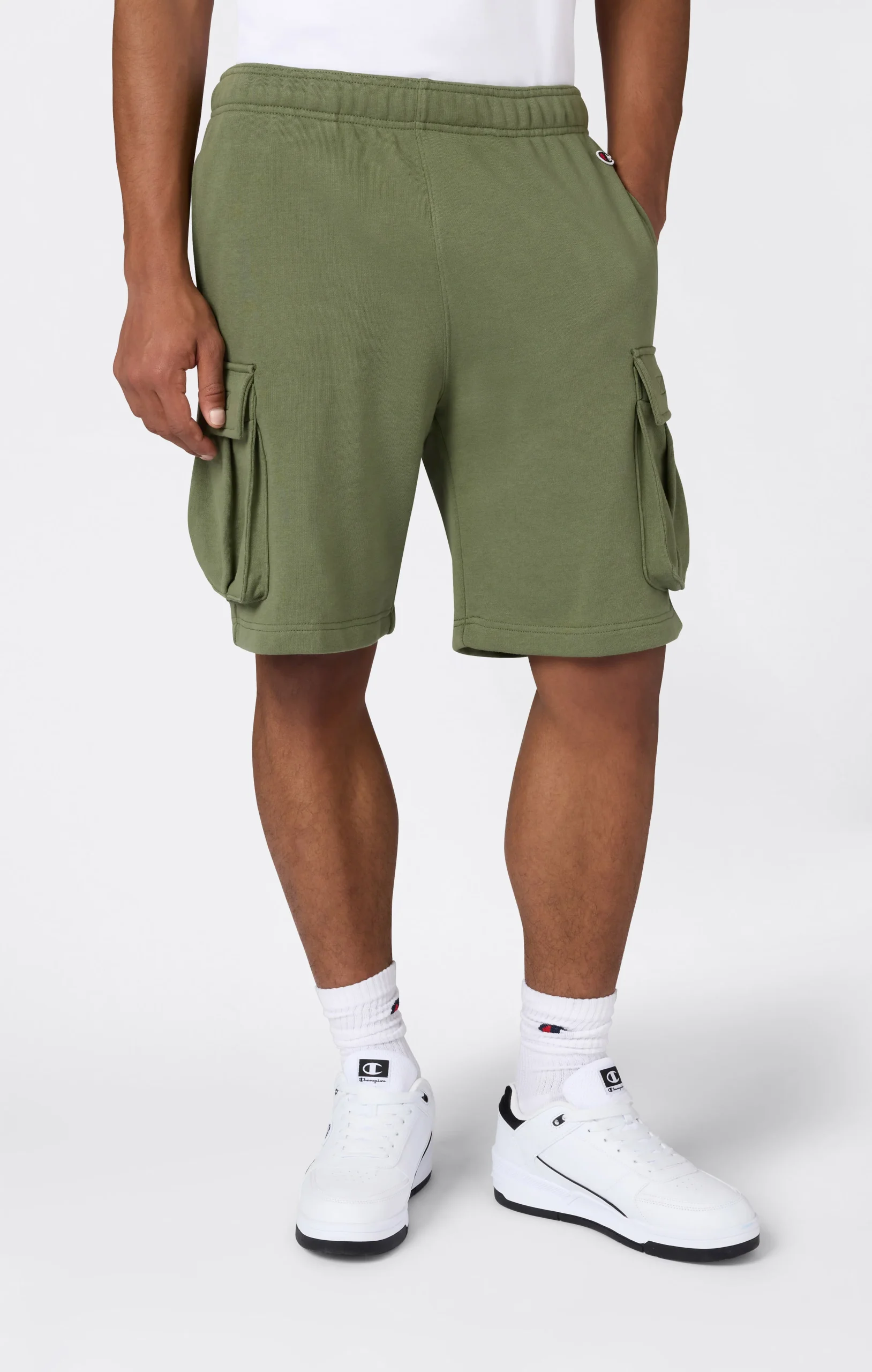 Men’s 9” Fleece Cargo Shorts Icons