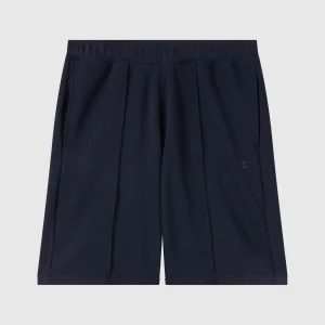 Men’s 9’’ Bermuda Shorts with Stitched Pintuck Icons